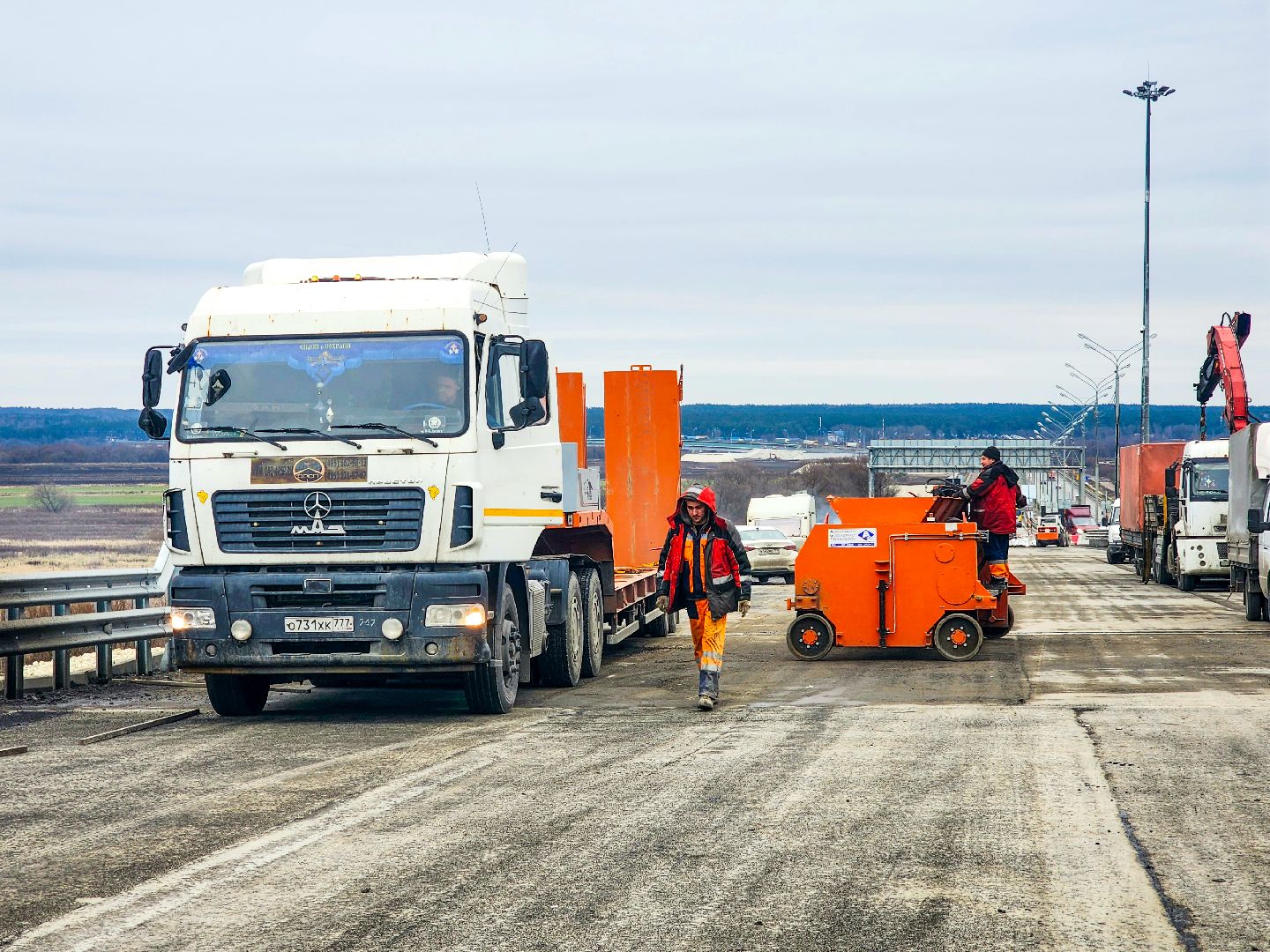 серпухов, федеральная дорога, ремонт дорог, мосты,