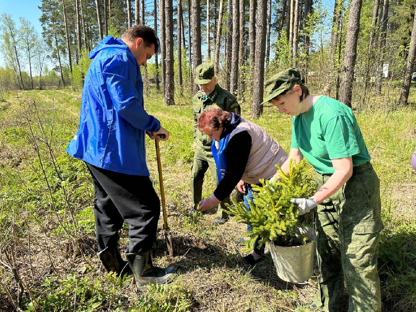 Можайск, Можайский городской округ, Подмосковье, Лес Победы, акция, День Победы