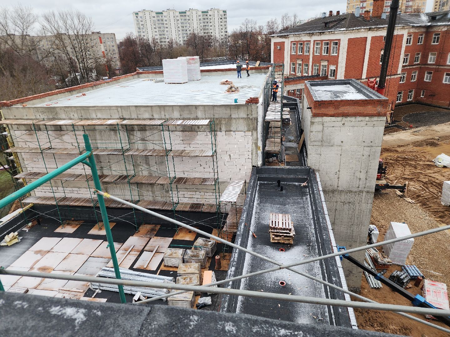 Подольск , Школа 16, Строительство,