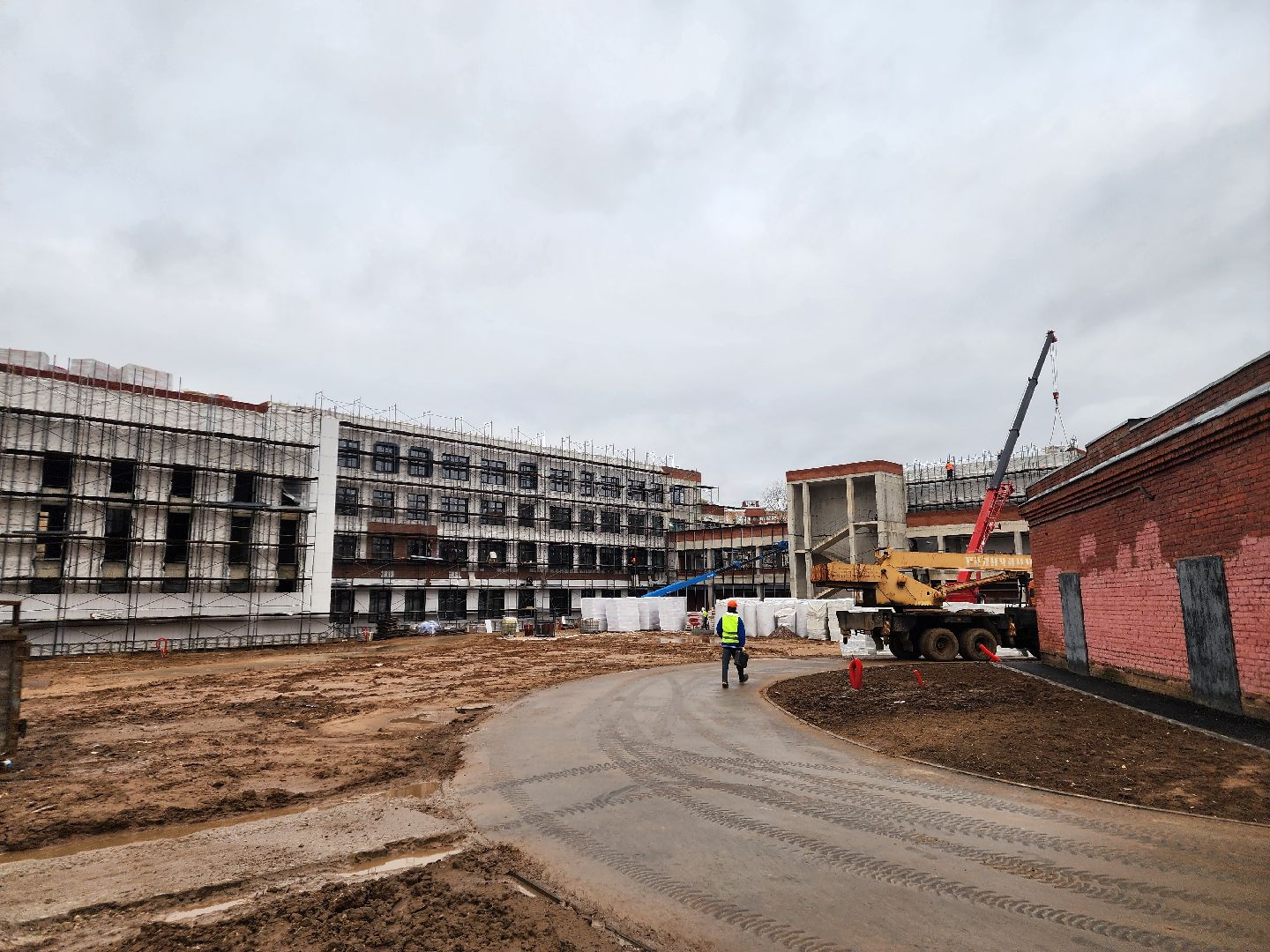 Подольск , Школа 16, Строительство,