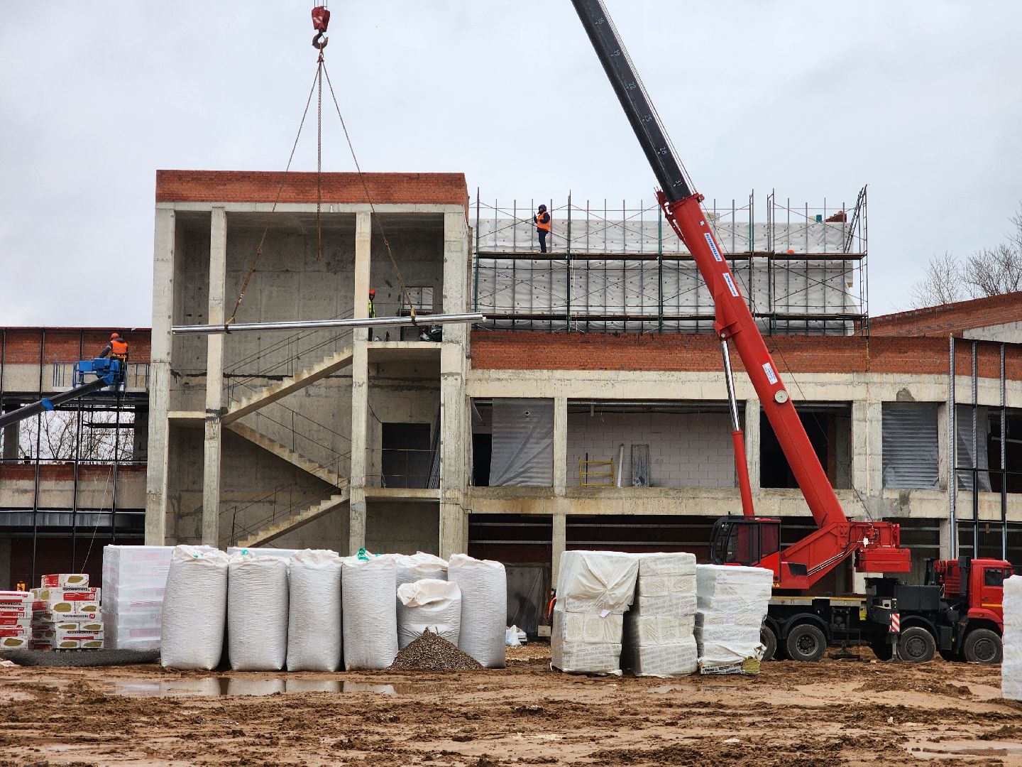 Подольск , Школа 16, Строительство,