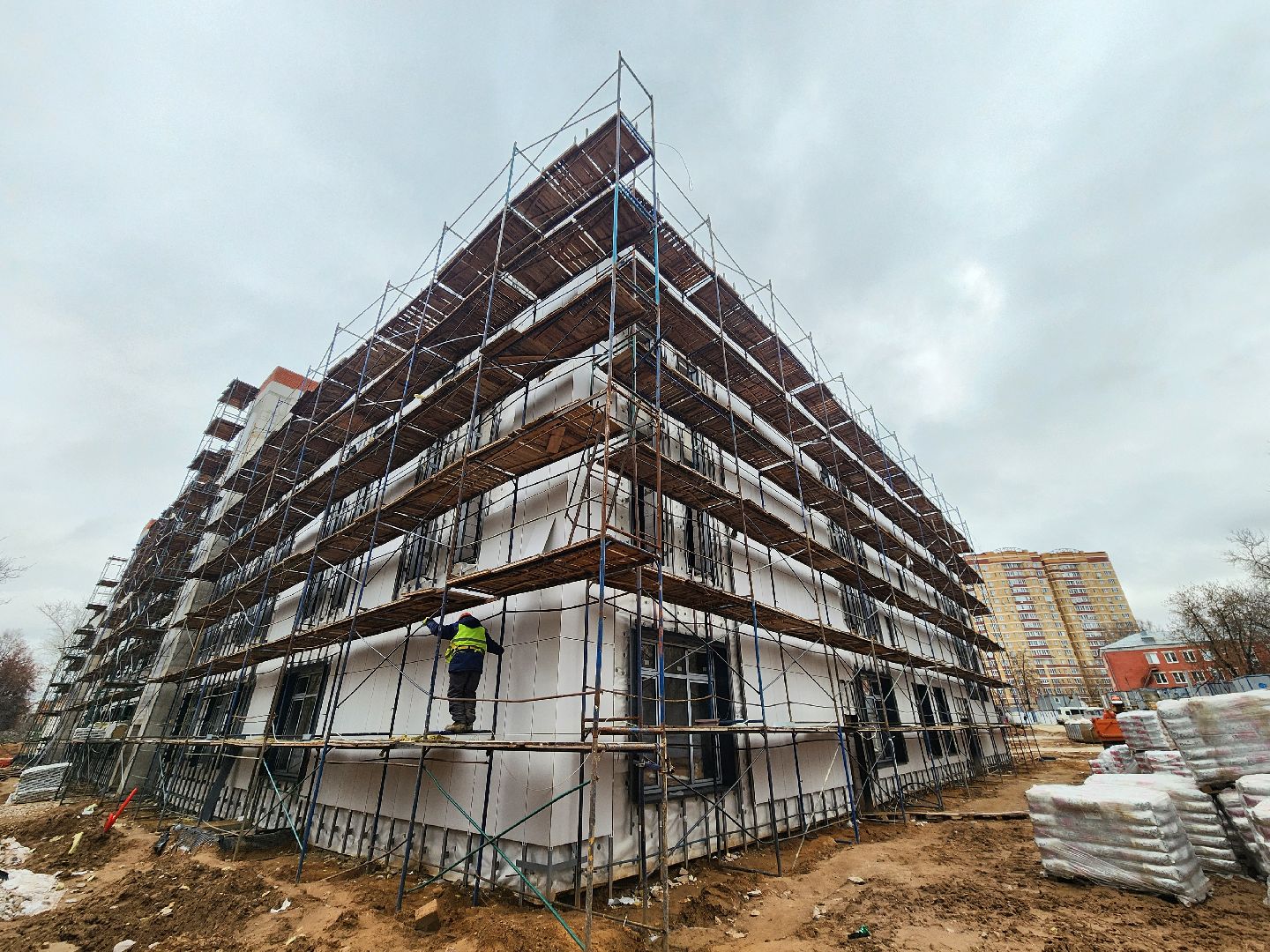 Подольск , Школа 16, Строительство,