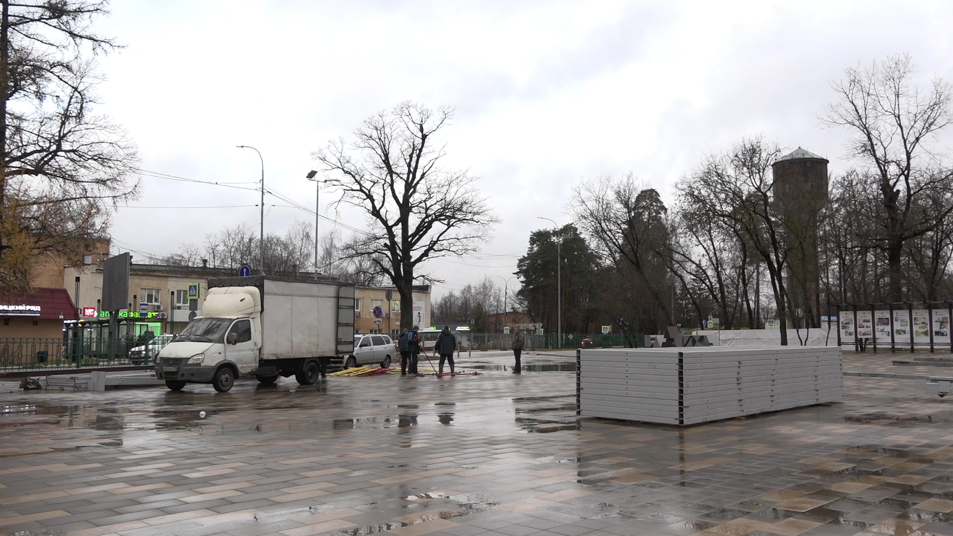 сезонный каток, власиха каток, айсмат, ледовый сервис, зима в подмомсковье,