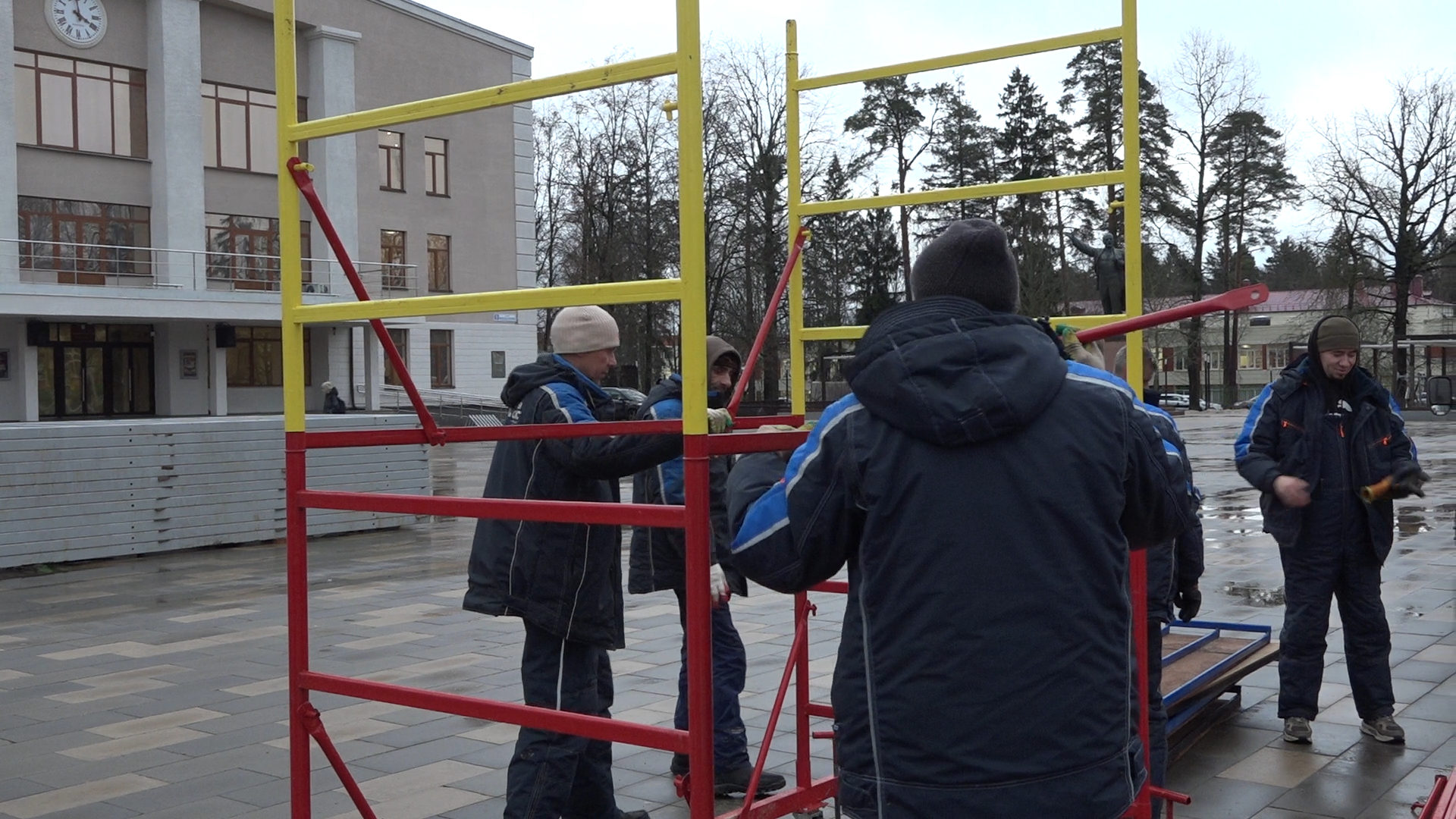 сезонный каток, власиха каток, айсмат, ледовый сервис, зима в подмомсковье,