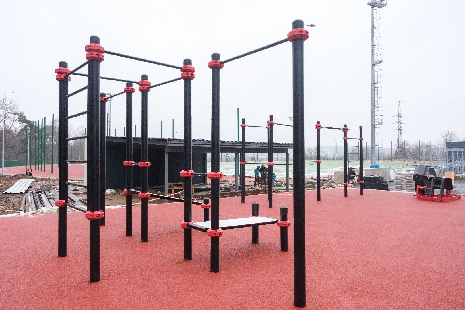 лыткарино, строительство , стадион полет, реконструкция,