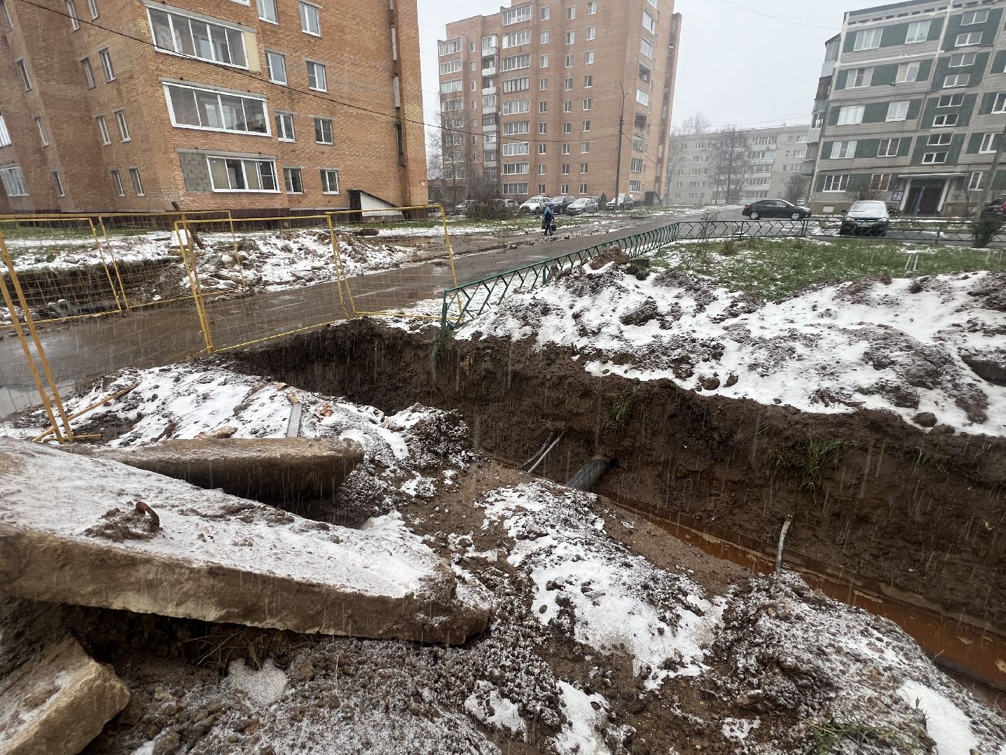 Благоустройство, Талдомский округ, Теплотрассы , Теплотрассы талдом, Запрудня теплотрасы,