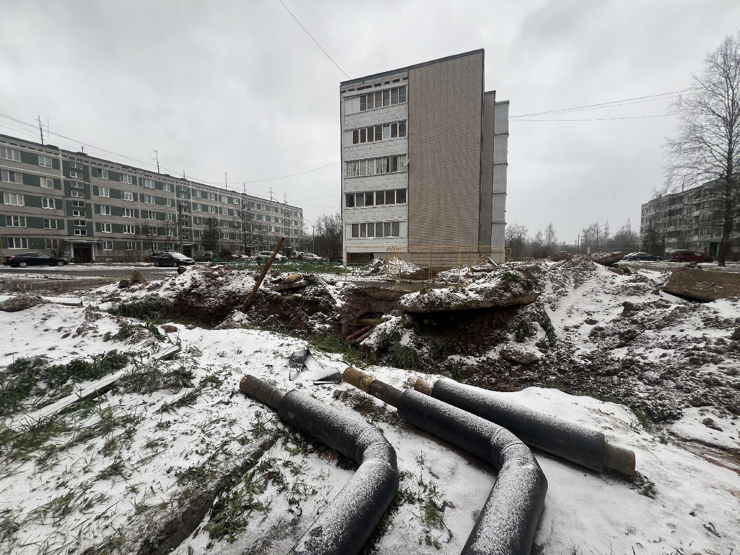 Благоустройство, Талдомский округ, Теплотрассы , Теплотрассы талдом, Запрудня теплотрасы,