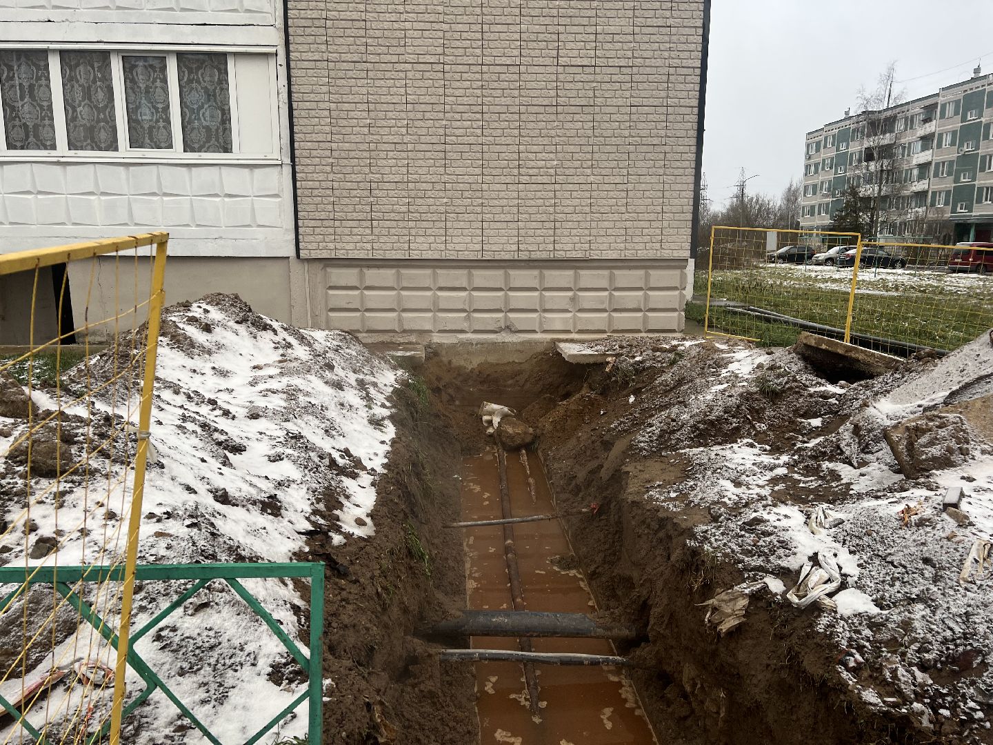 Благоустройство, Талдомский округ, Теплотрассы , Теплотрассы талдом, Запрудня теплотрасы,