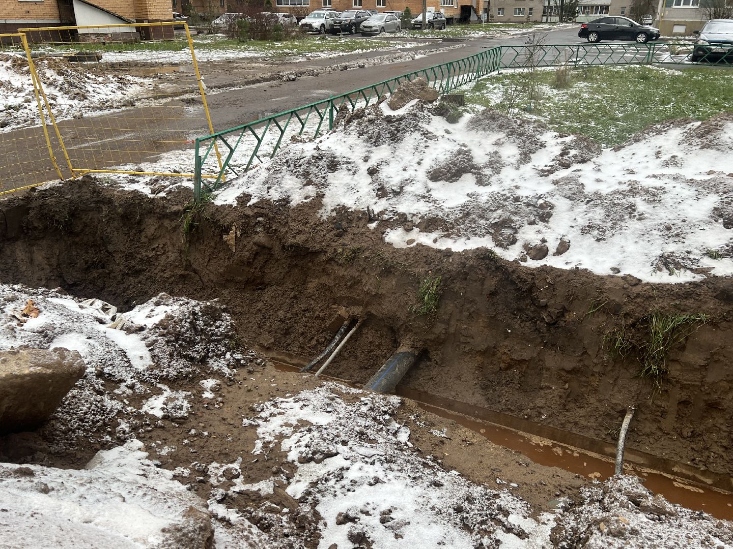 Благоустройство, Талдомский округ, Теплотрассы , Теплотрассы талдом, Запрудня теплотрасы,