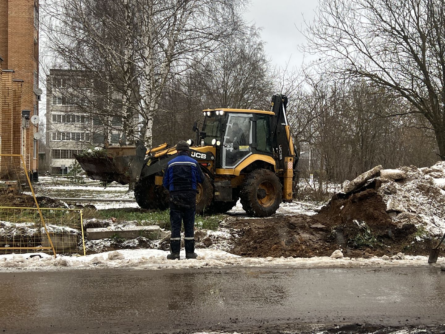 теплотрасса талдом, запрудня теплоснобжение, талдомский городской округ,