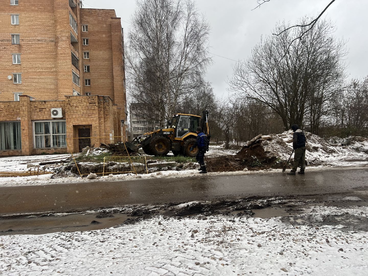 теплотрасса талдом, запрудня теплоснобжение, талдомский городской округ,