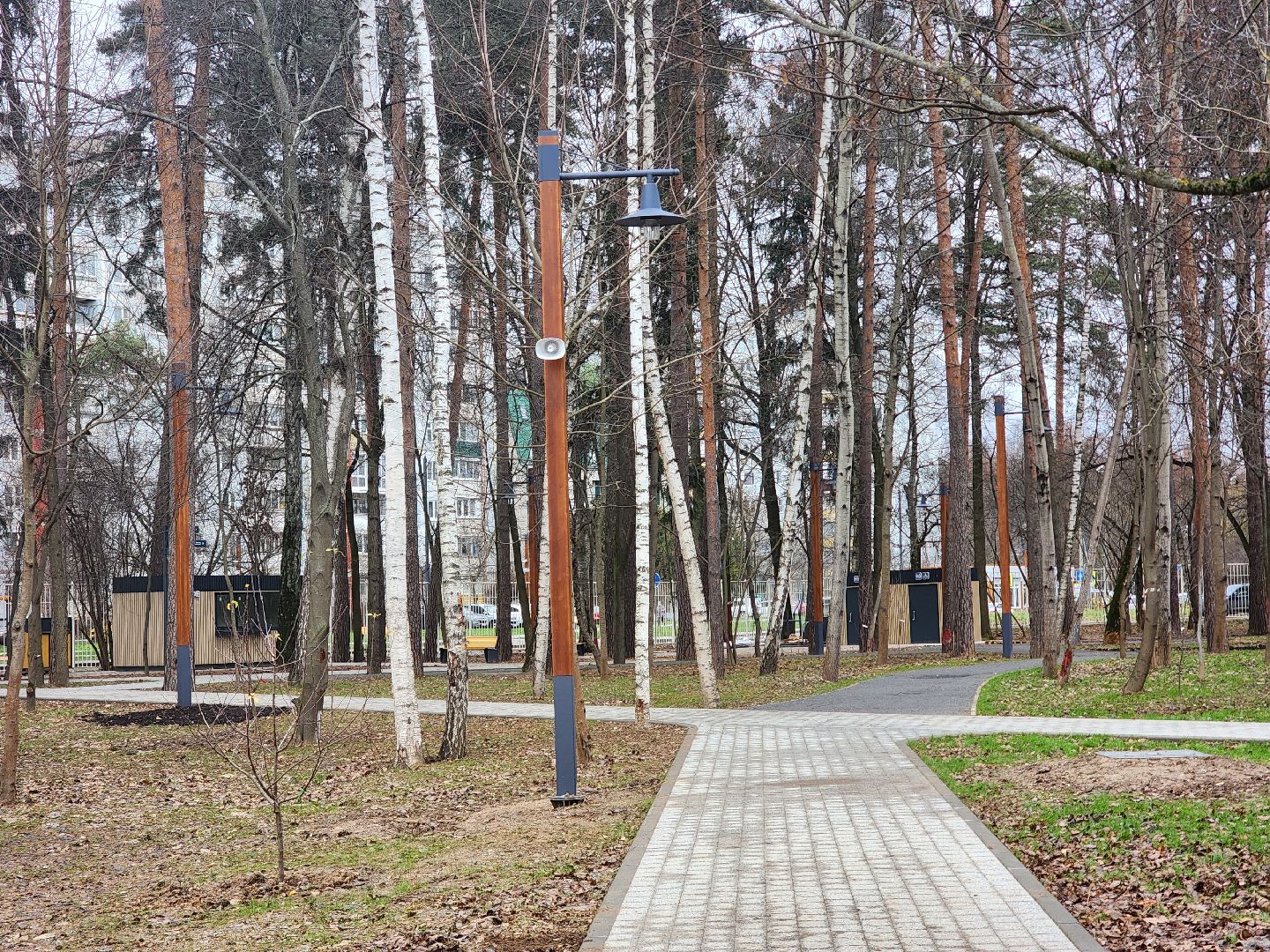 королёв, благоустройство парка папанинская дача, микрорайон юбилейный, сквер на пушкинской в королеве,