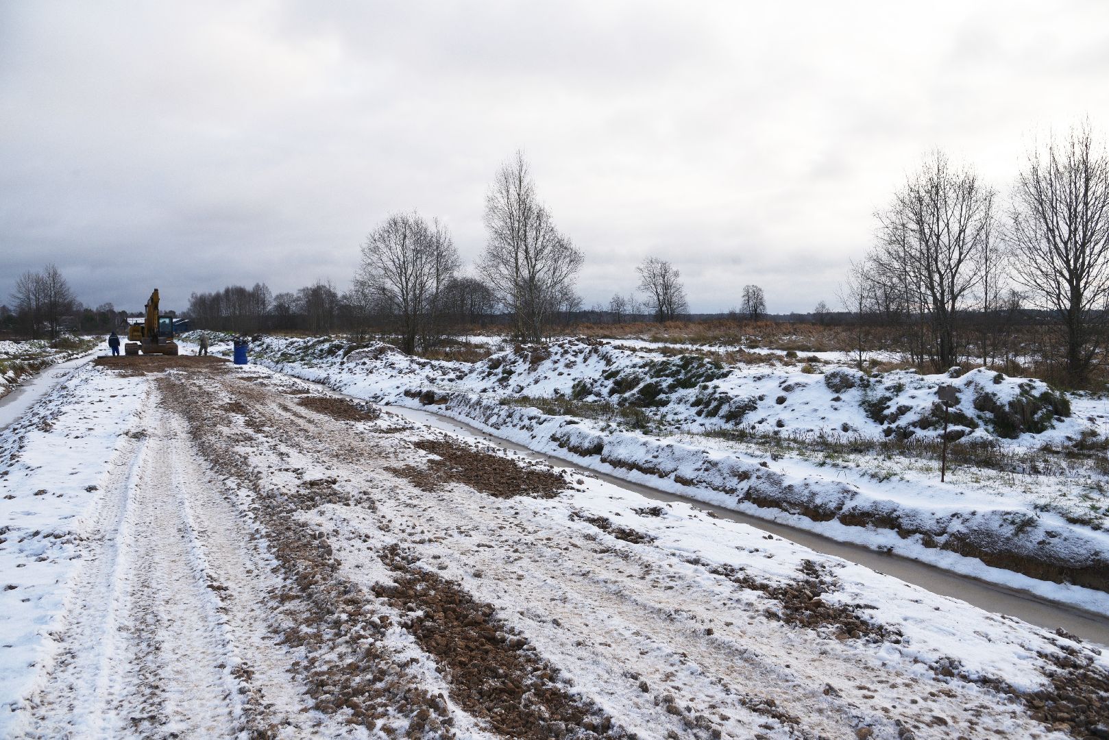 лотошино, ремонт дороги,