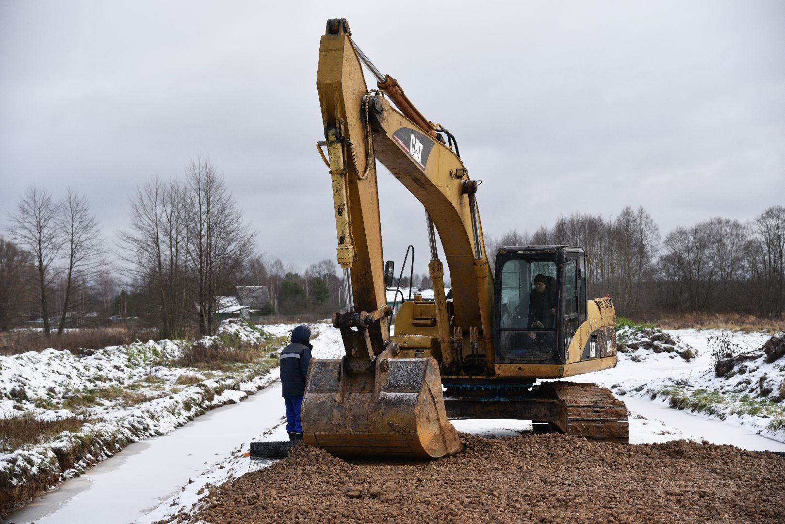 лотошино, ремонт дороги,