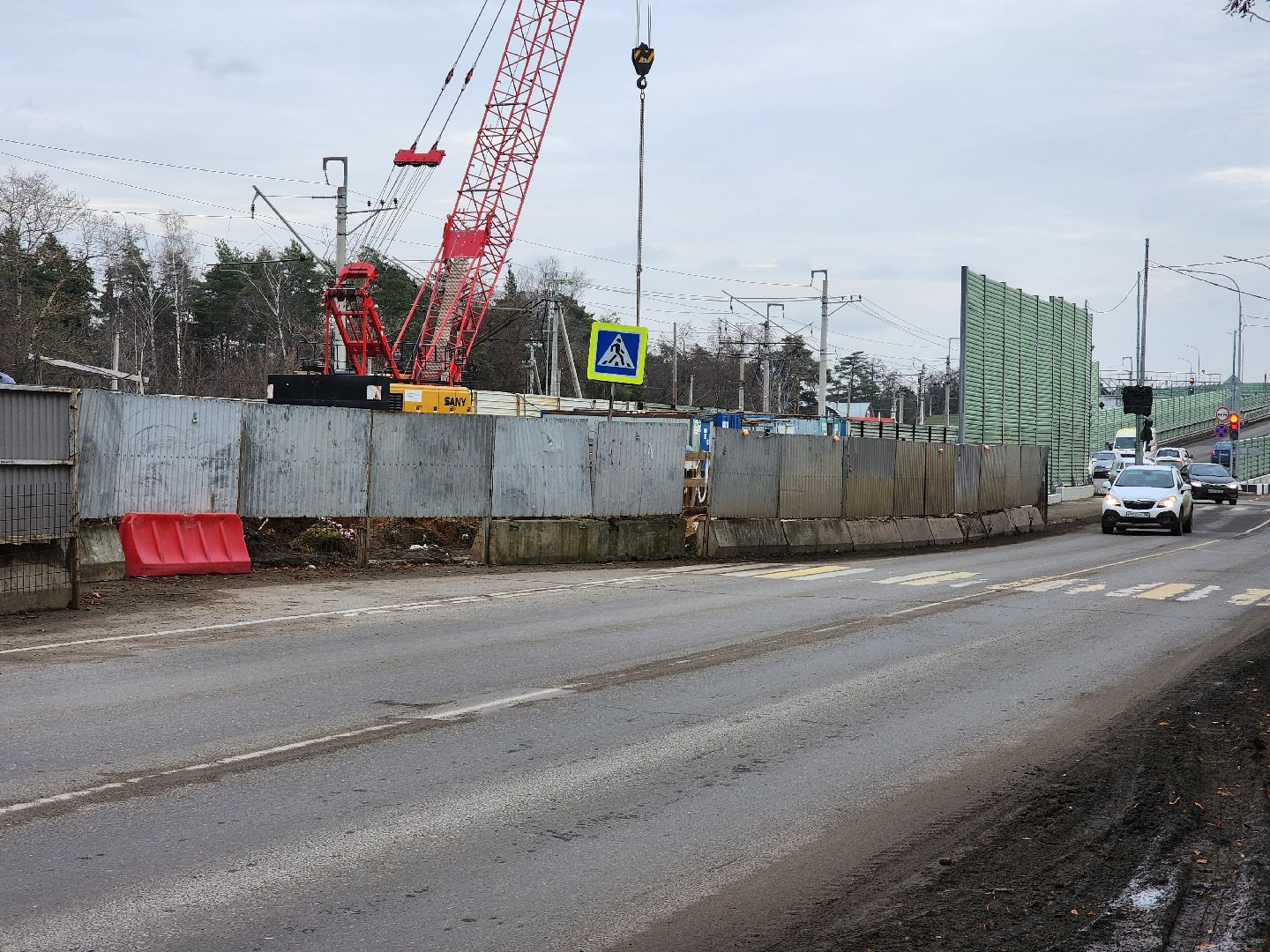 раменское, строительство, подземный пешеходный переход в удельной,