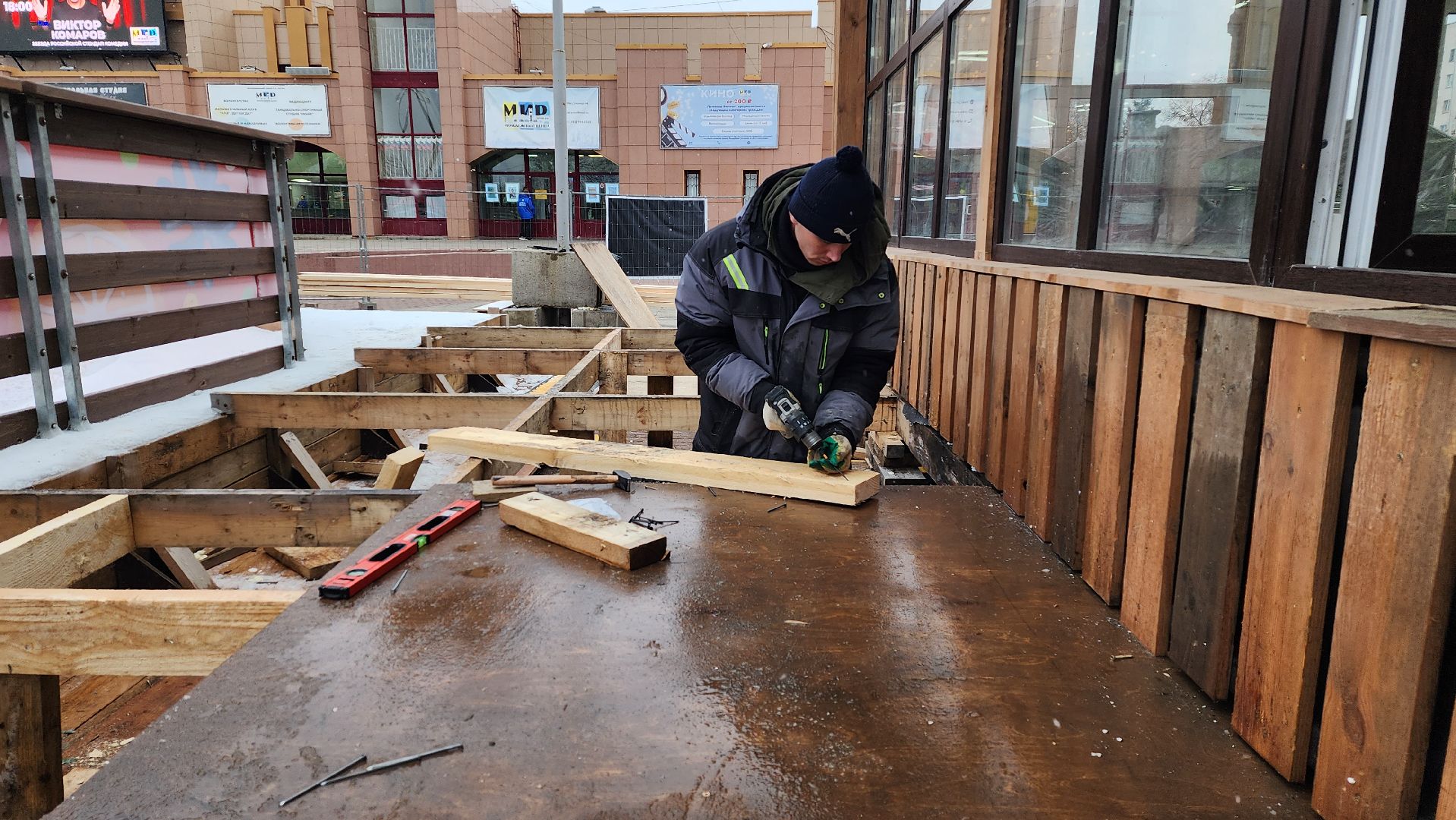 истра, каток, благоустройство,