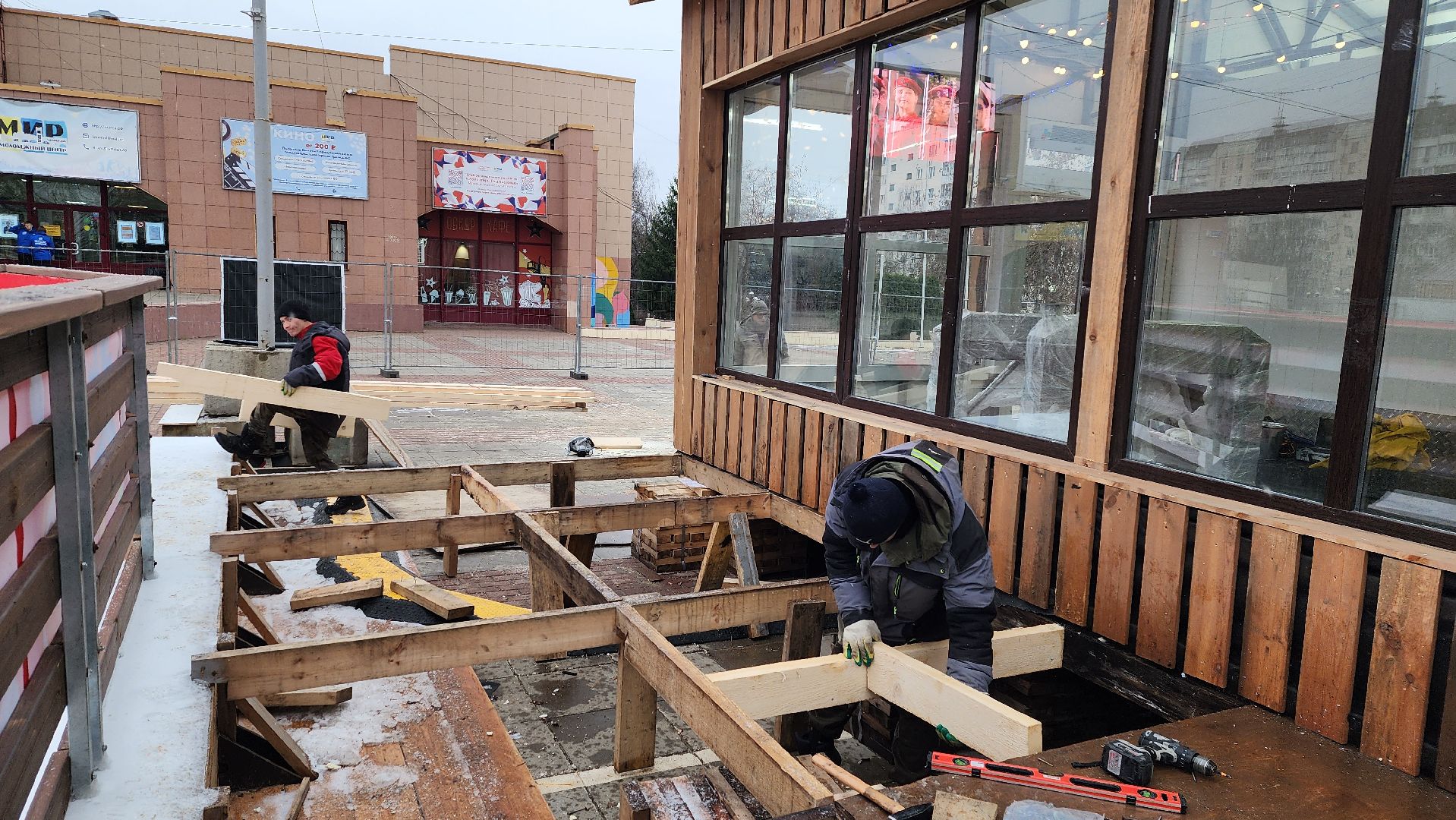 истра, каток, благоустройство,