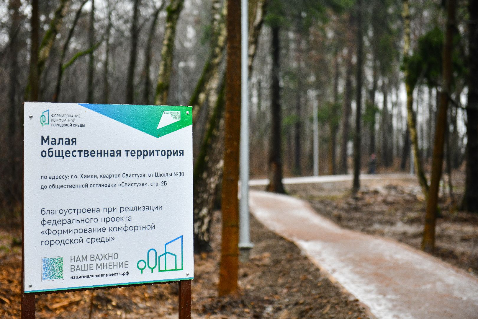 тропа, благоустройство, школа,