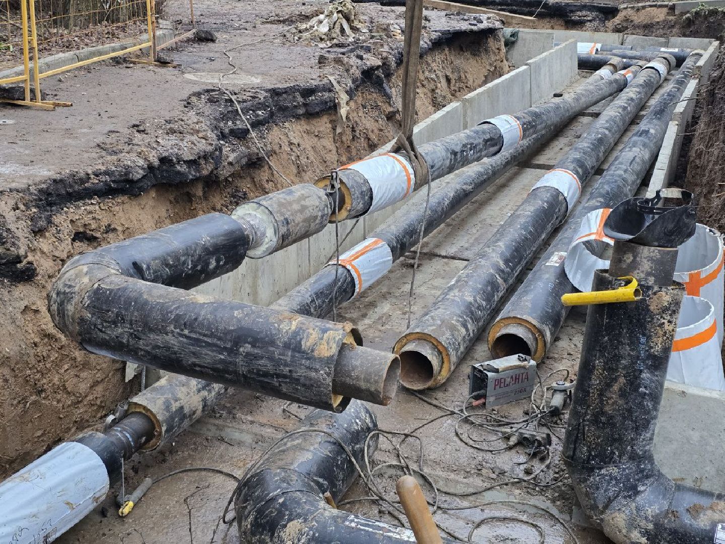 можайск, можайский муниципальный округ, подмосковье, жкх, мособлтепло, модернизация теплосетей, капремонт сетей,