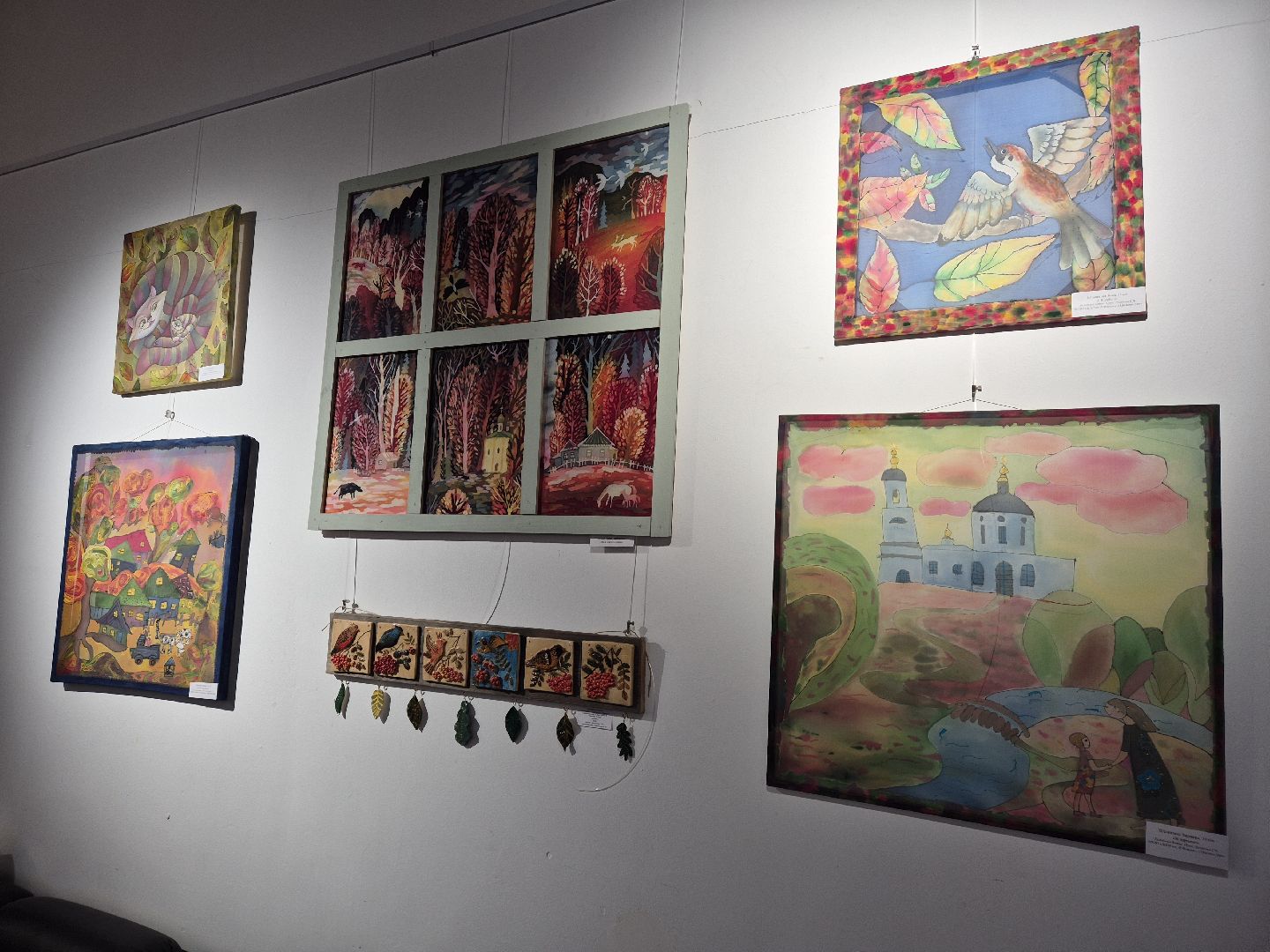 детская школа искусств, орехово-зуево, открытие выставки,