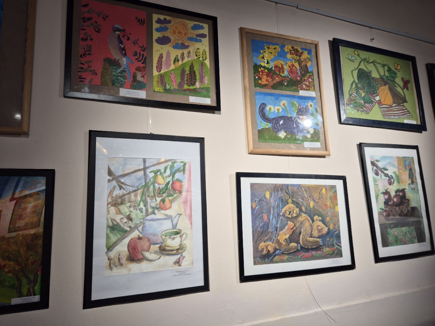 детская школа искусств, орехово-зуево, открытие выставки,