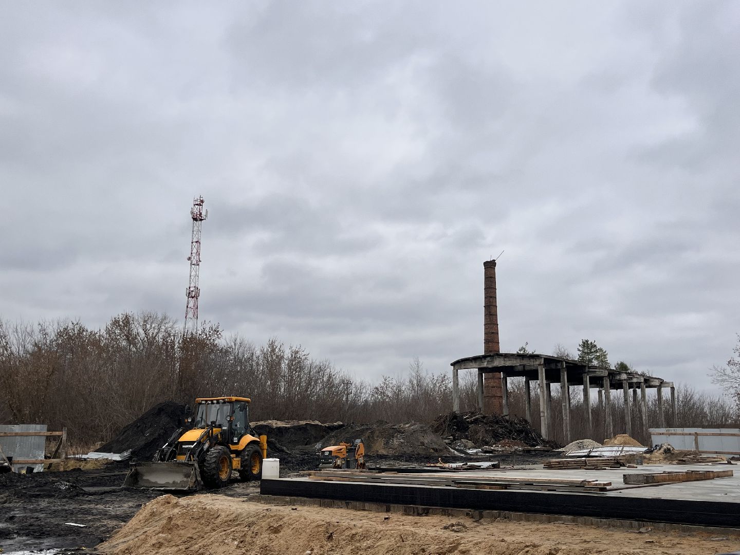 туголесский бор, шатура новая котельная,