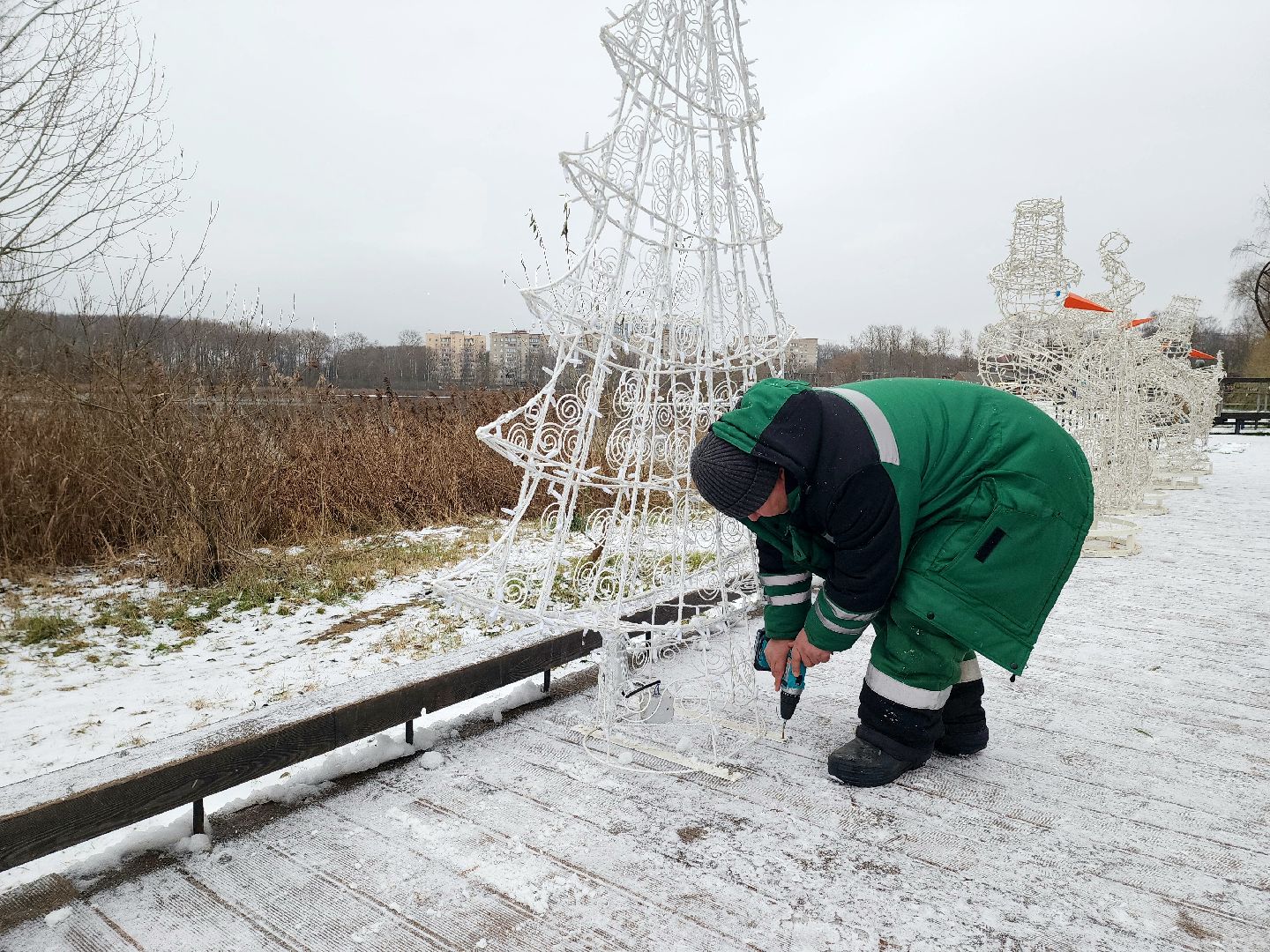 солнечногорск, праздник , зима, новый год,