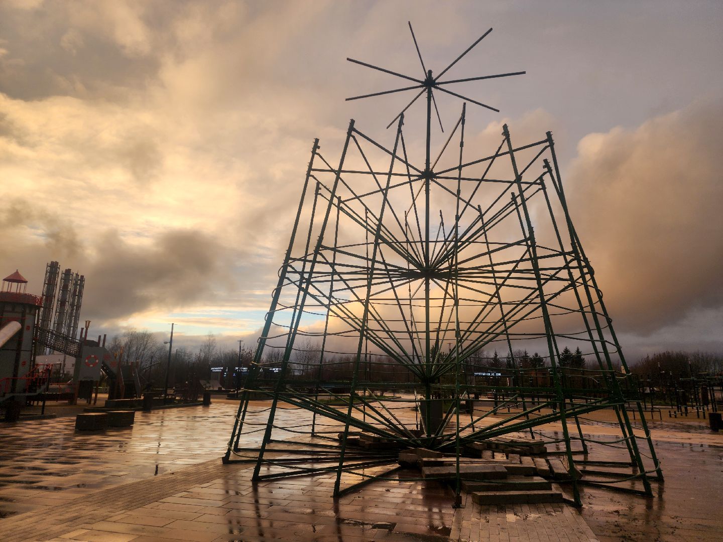 Подольск, Новогодняя елка, Благоустройство, Украшение города, подольский комбинат благоустройства,