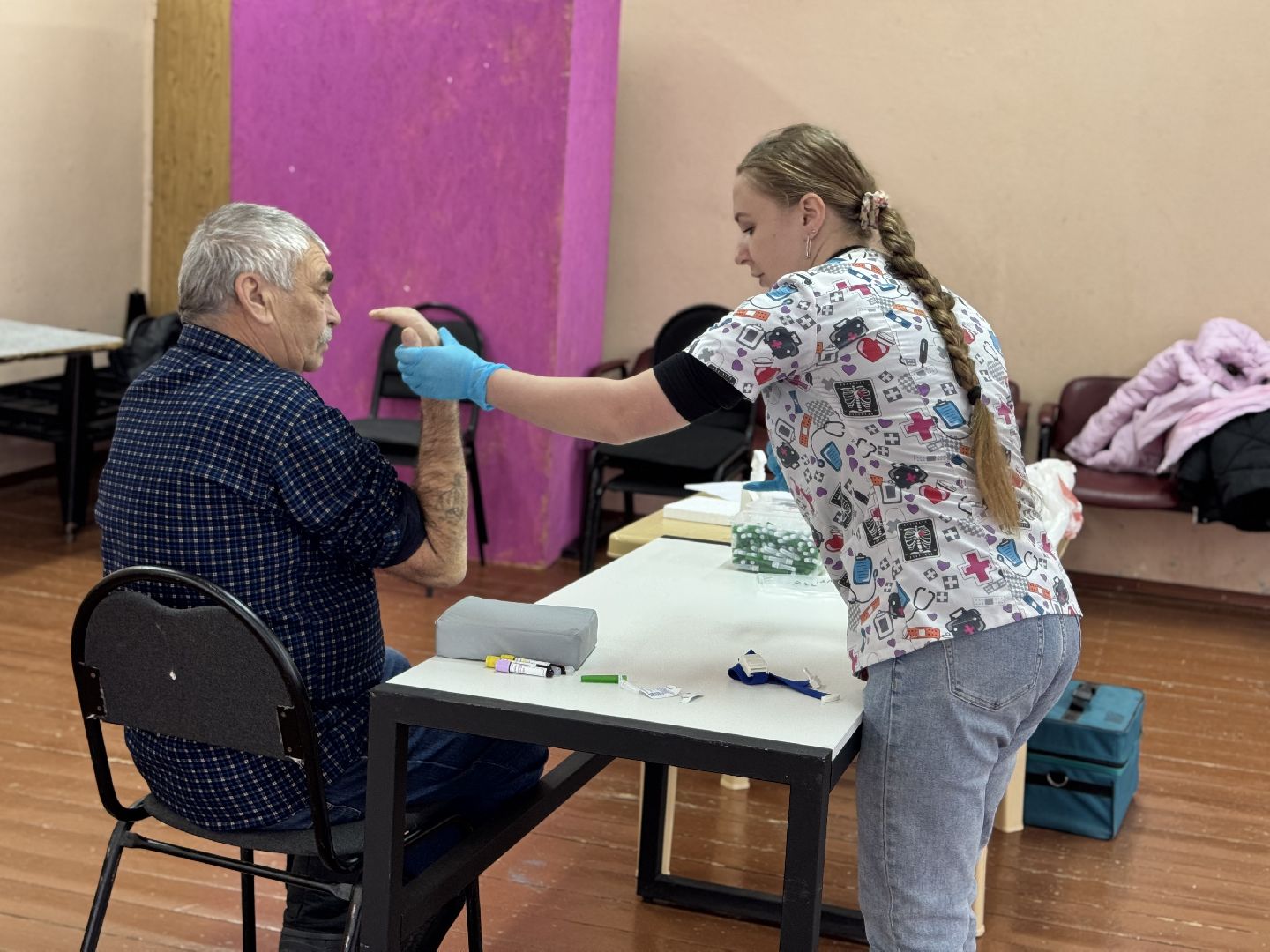 шаховская, медики, выездная диспансеризация,