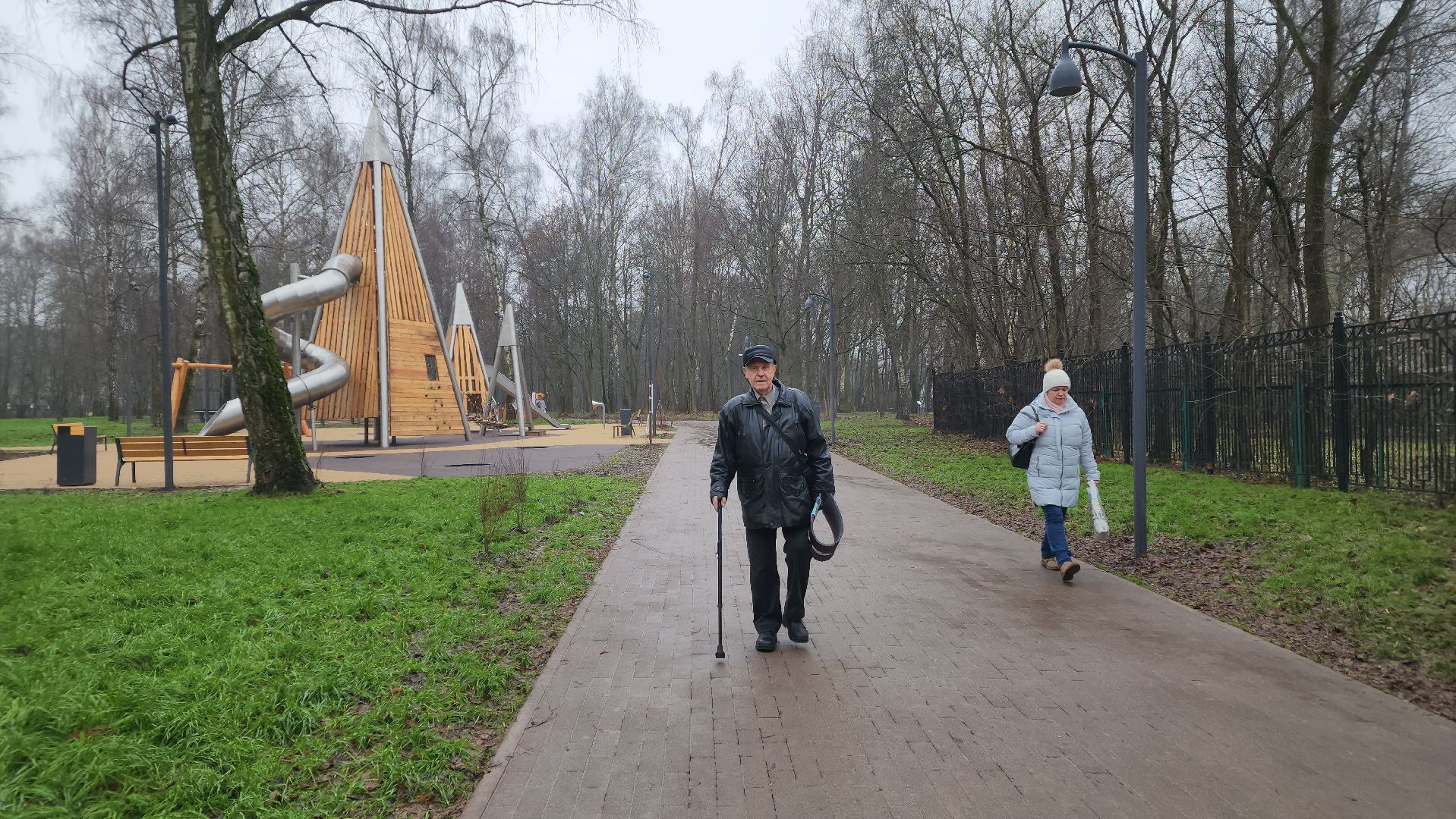 Подольск , парк березки, Благоустройство ,