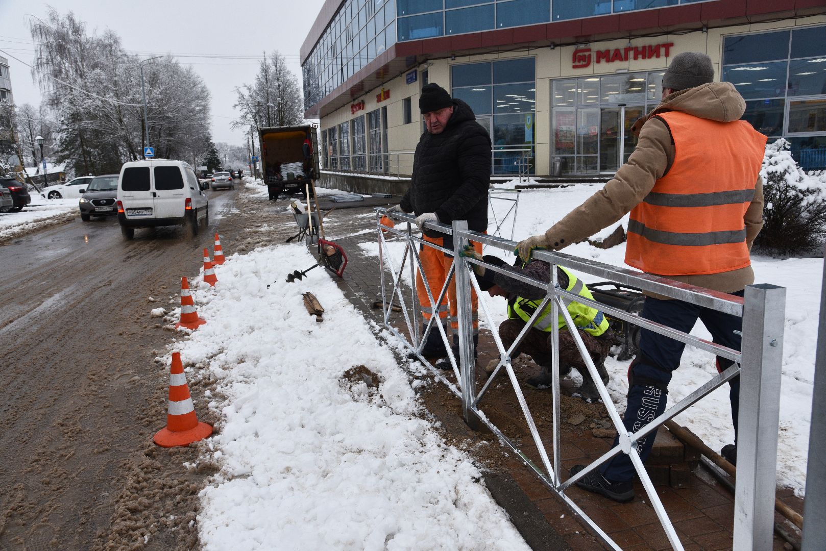 лотошино, безопасное движение, тротуар,