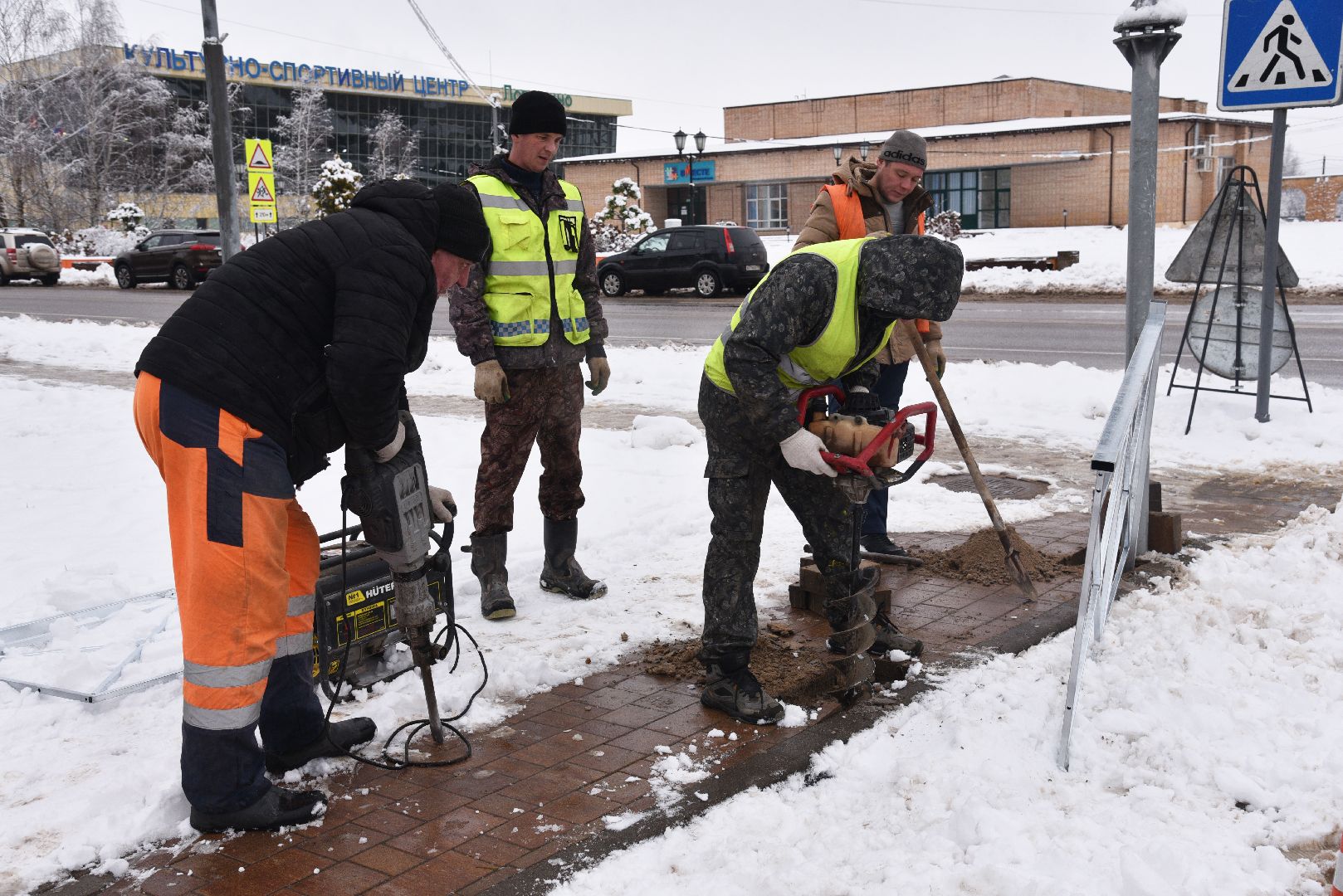 лотошино, безопасное движение, тротуар,
