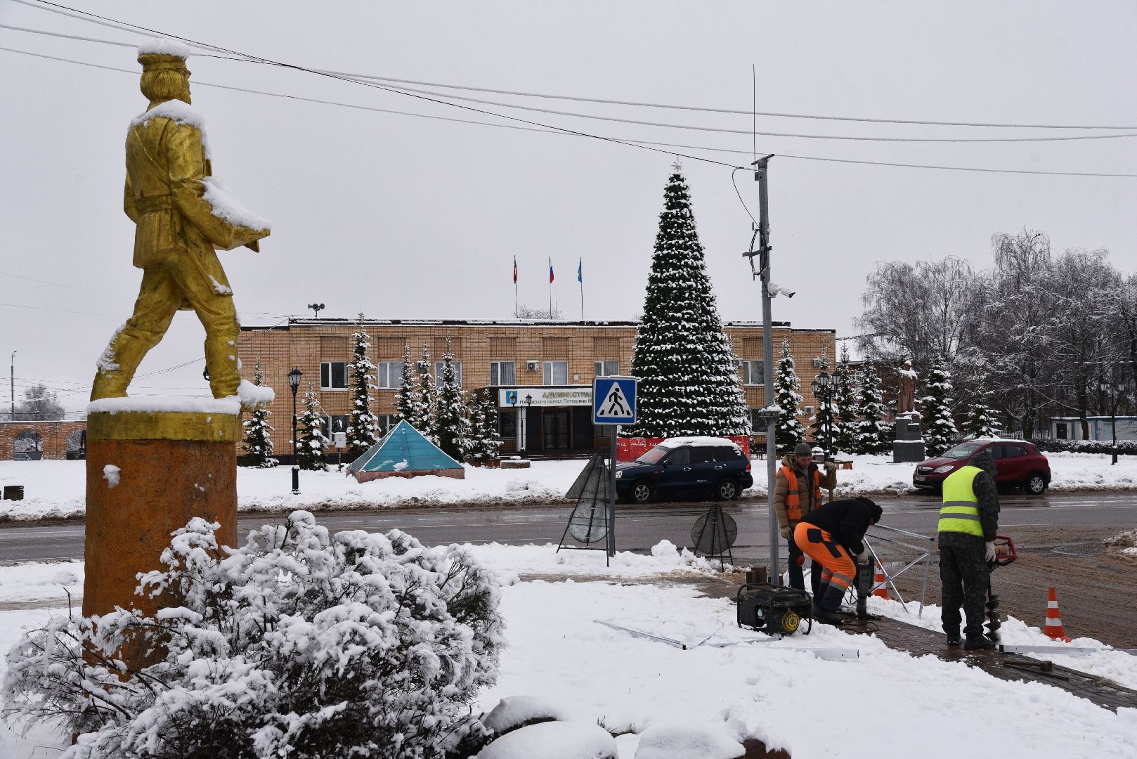 лотошино, безопасное движение, тротуар,