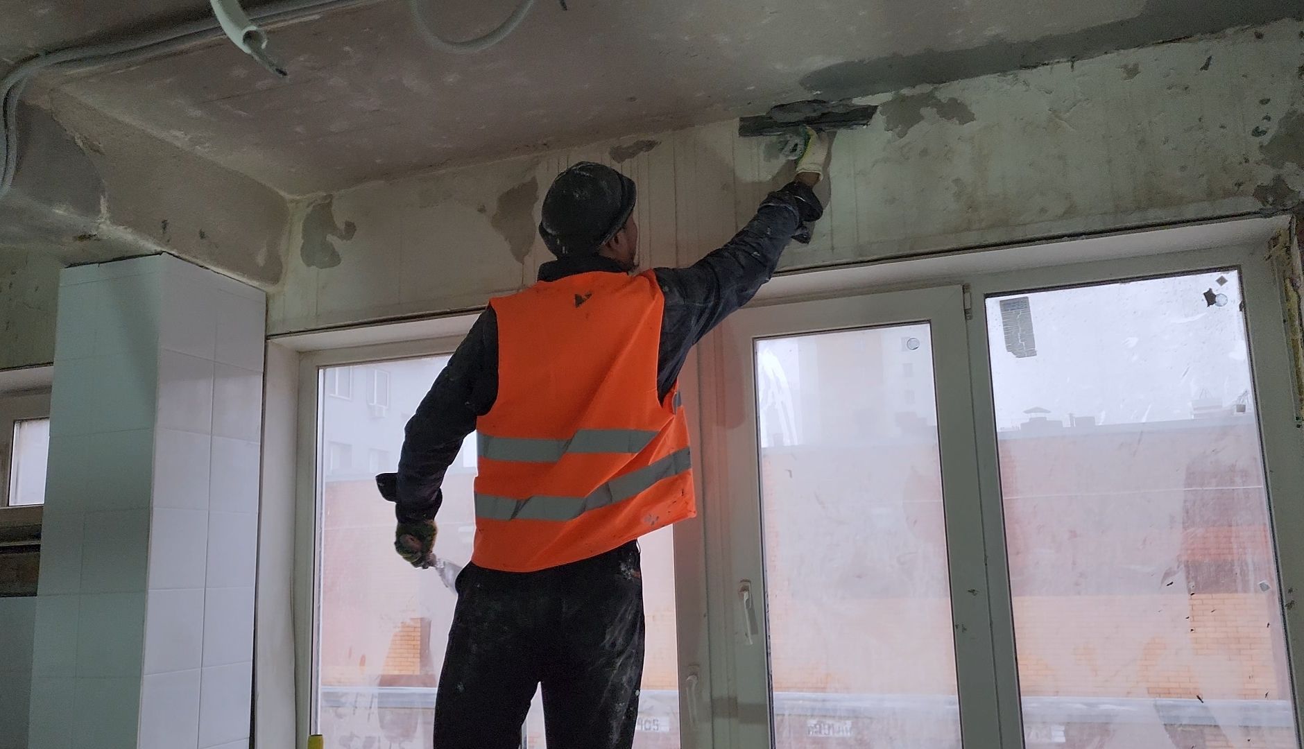 стройка, ремонт, колледж,