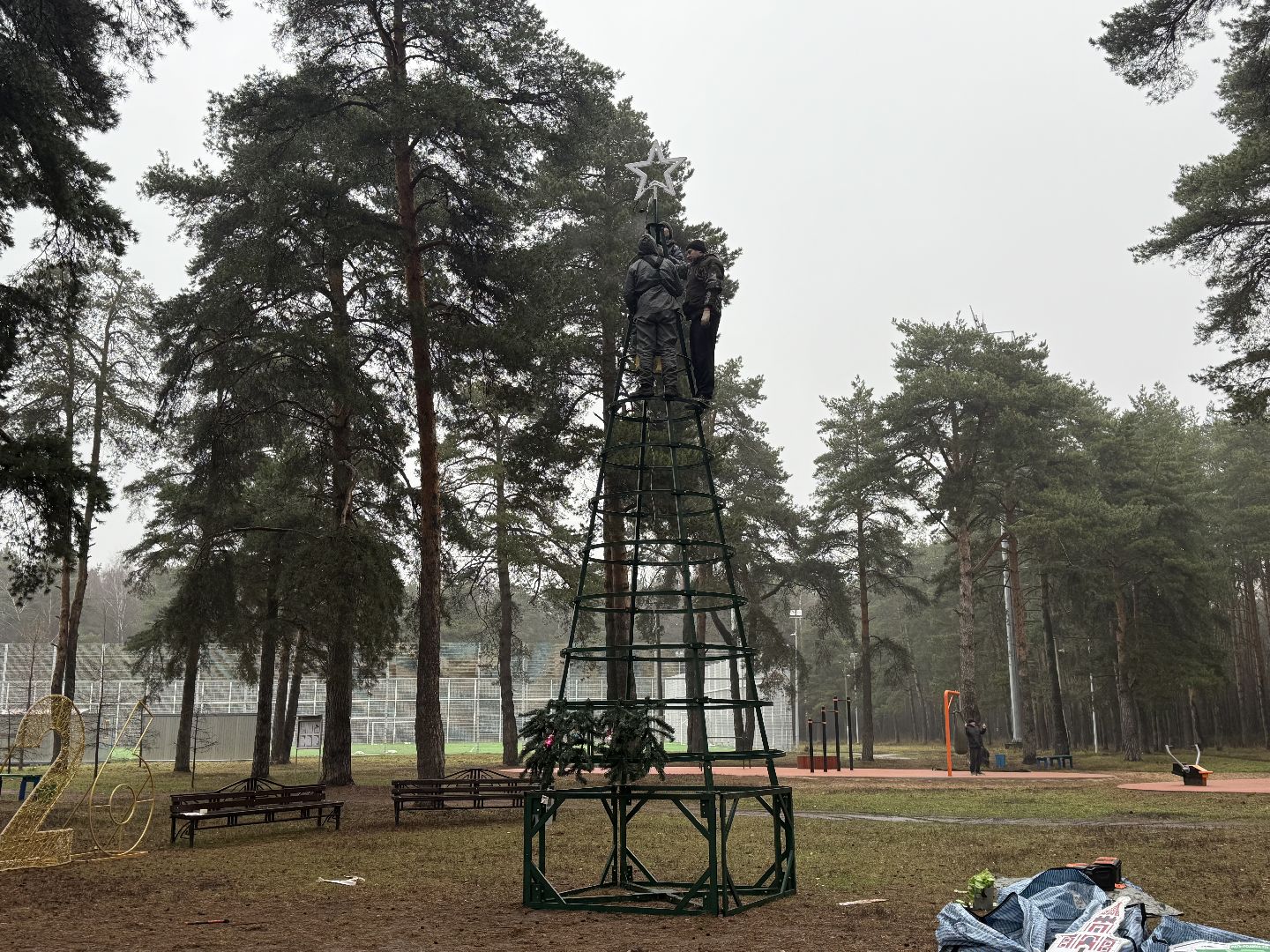 Котельники, Новый год 2026, Новогодняя елка, зима в подмомсковье,