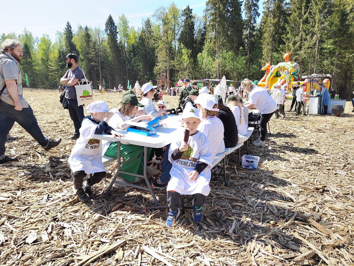 Пушкино, многодетные, Лес Памяти, Пушкинский округ, Ельдигино