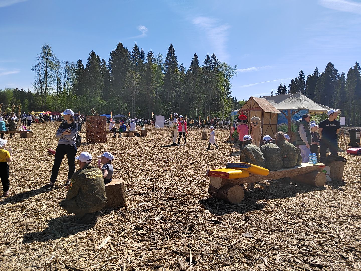 Пушкино, многодетные, Лес Памяти, Пушкинский округ, Ельдигино