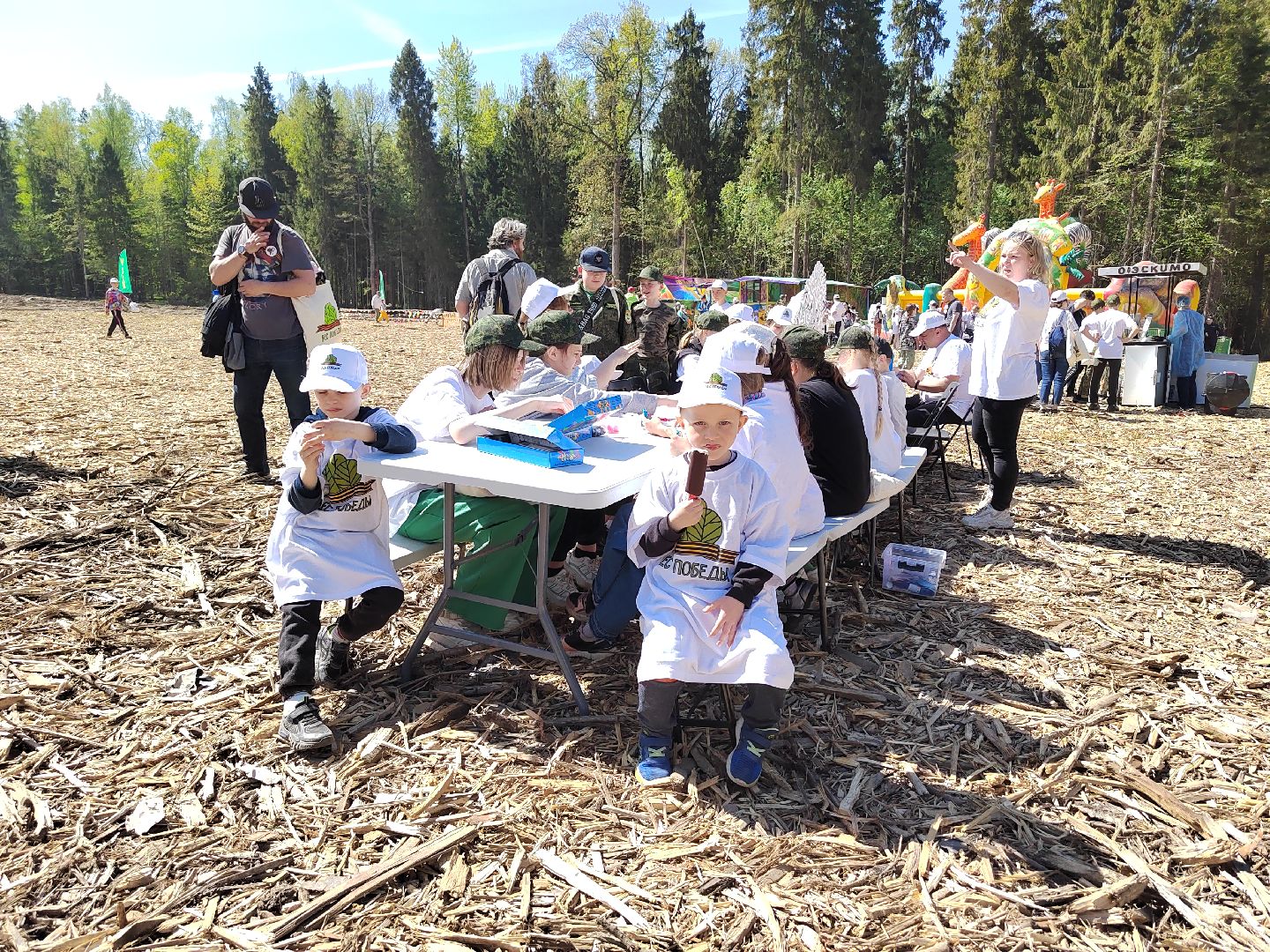 Пушкино, многодетные, Лес Памяти, Пушкинский округ, Ельдигино
