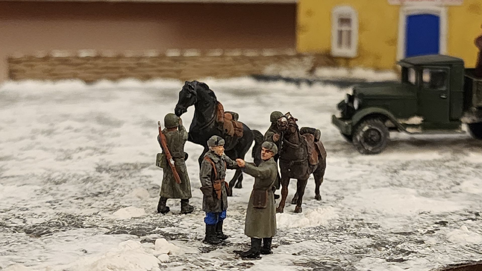 кашира, музей, выставка, вов, битва за москву, диорама,