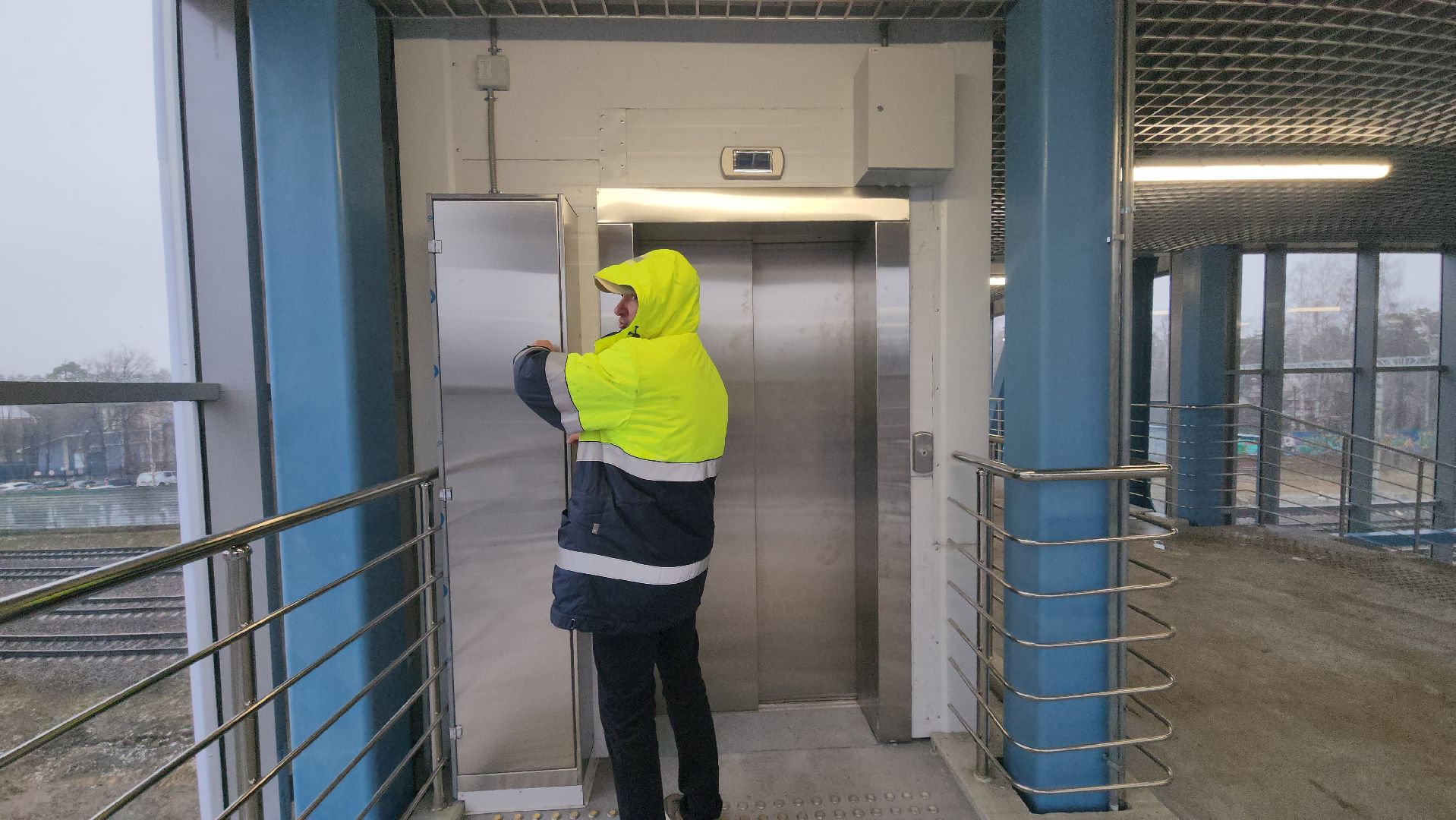 Люберцы, надземный пешеходный переход, малаховка,