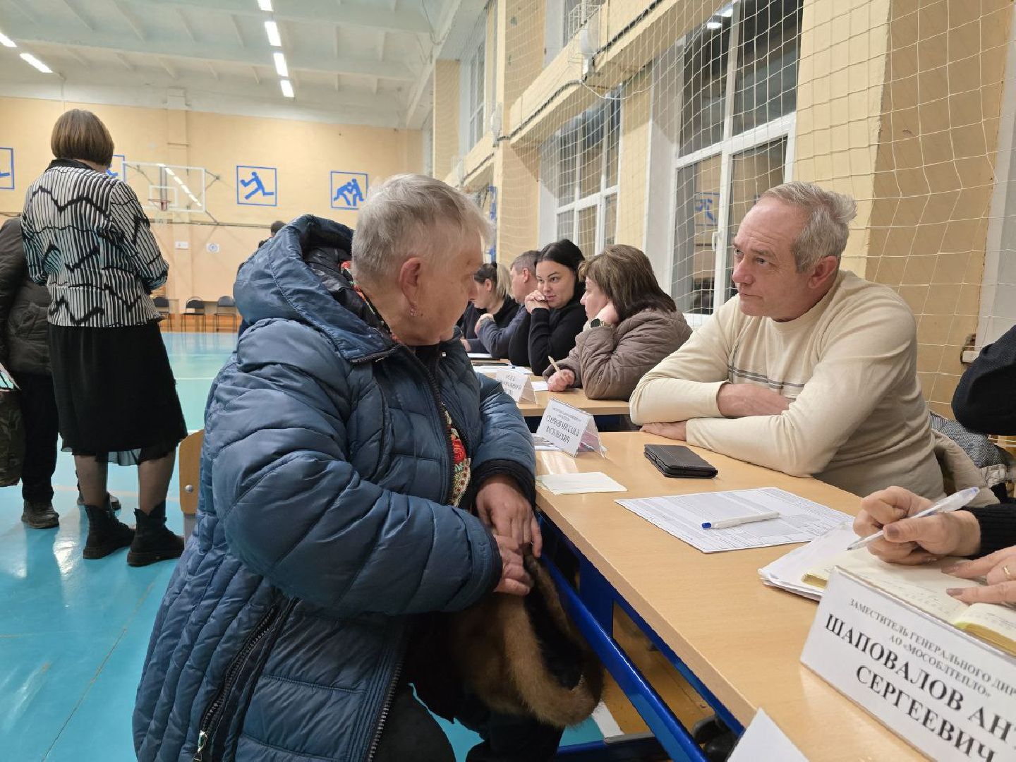 можайск, можайский муниципальный округ, подмосковье, жкх, власть, мособлтепло, выездная администрация, встреча с жителями,