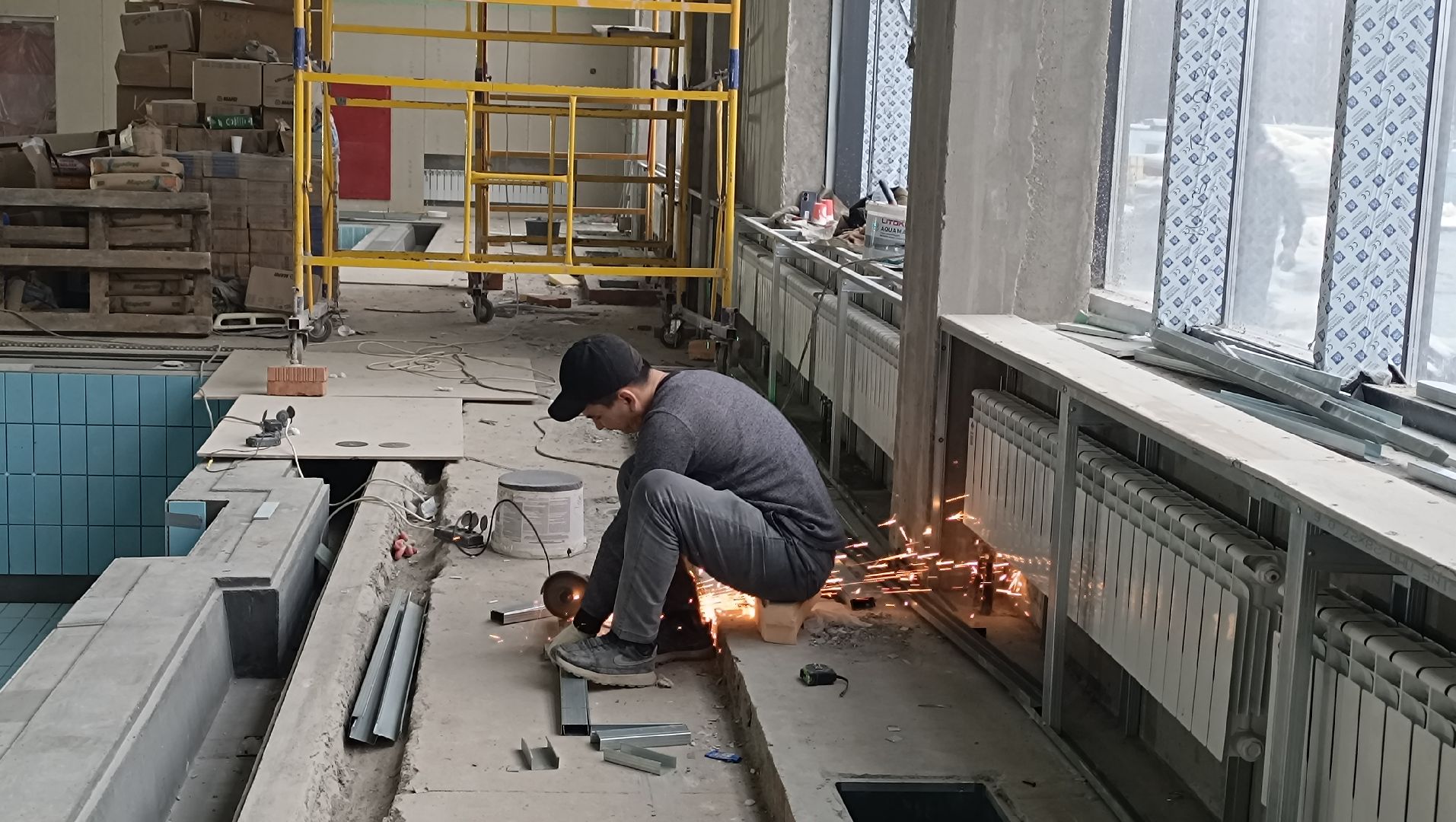 бассейн, лобня, фок,