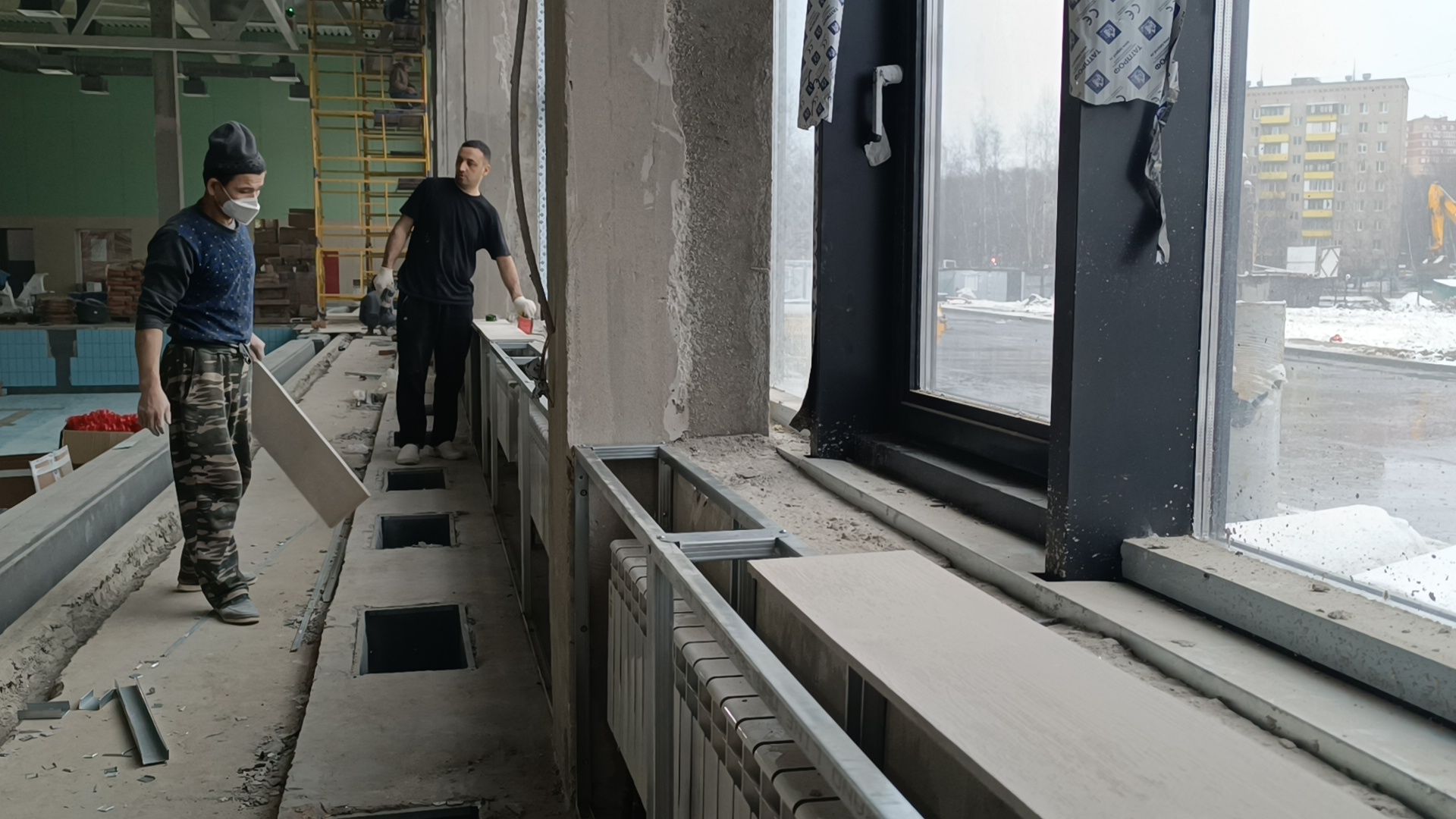 бассейн, лобня, фок,