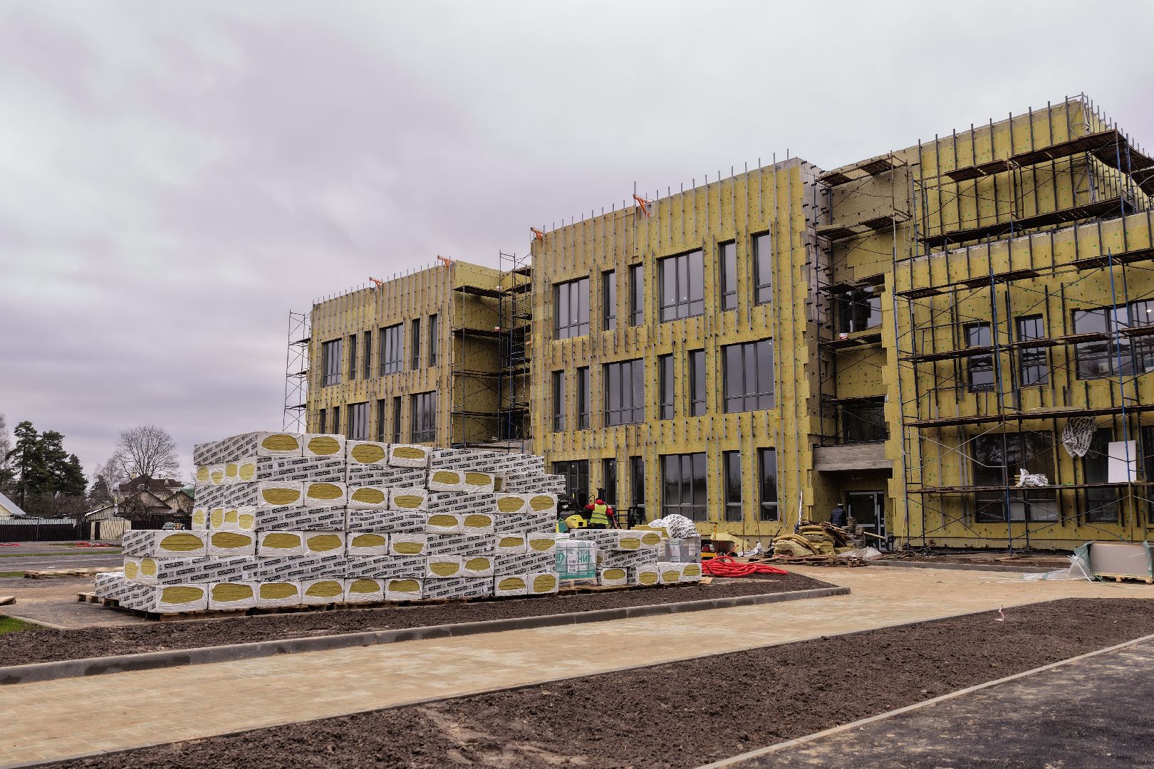 видео с коптера, детский сад солнечногорск, детский сад в поварово,