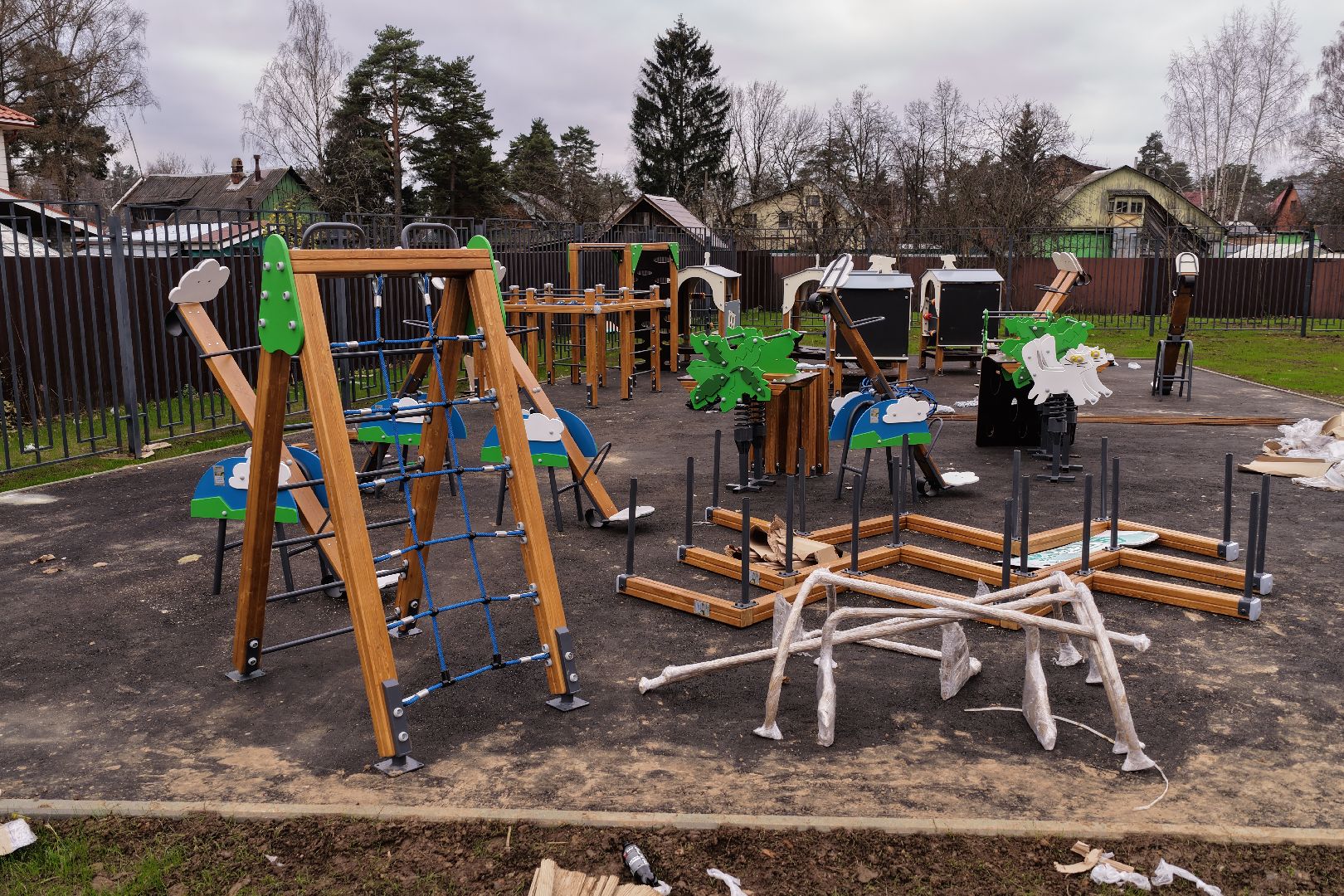 видео с коптера, детский сад солнечногорск, детский сад в поварово,