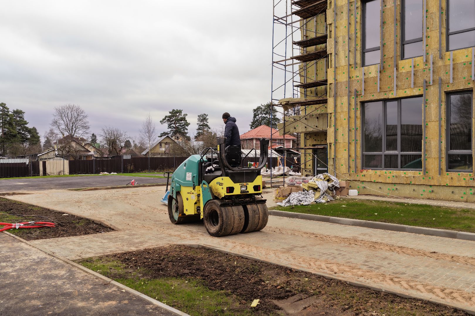 видео с коптера, детский сад солнечногорск, детский сад в поварово,