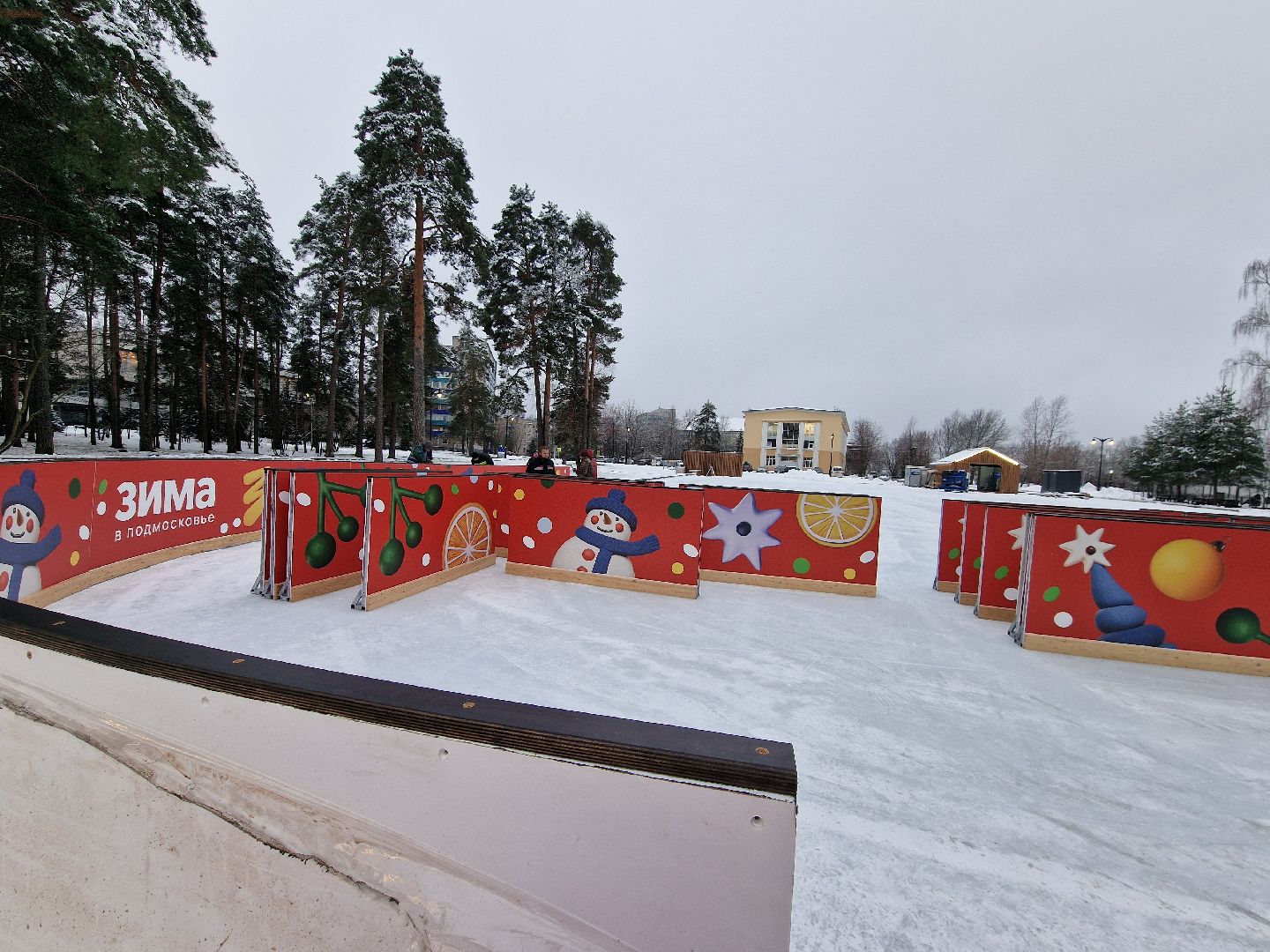 Дубна, катки, ЗимавПодмосковье,