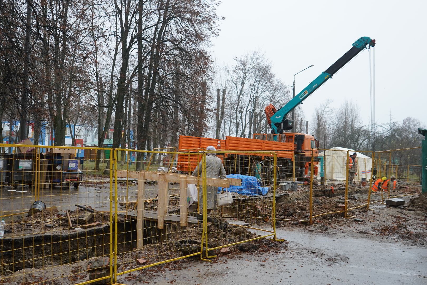 ступино, теплосети, ремонт,