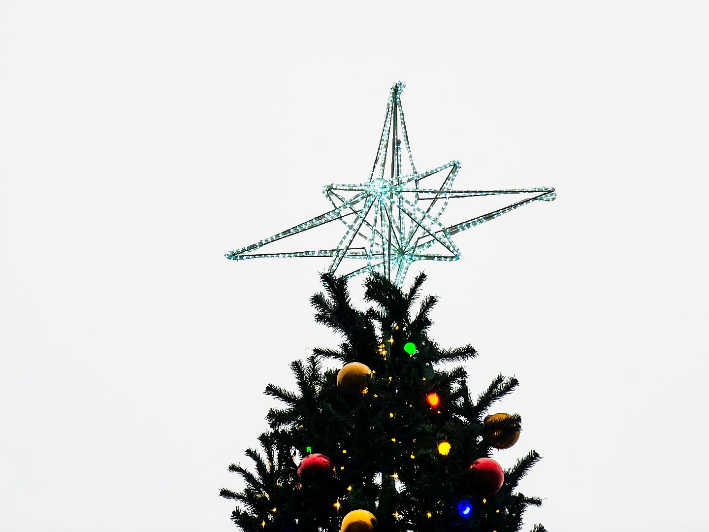 В Пущине нарядили главную новогоднюю красавицу