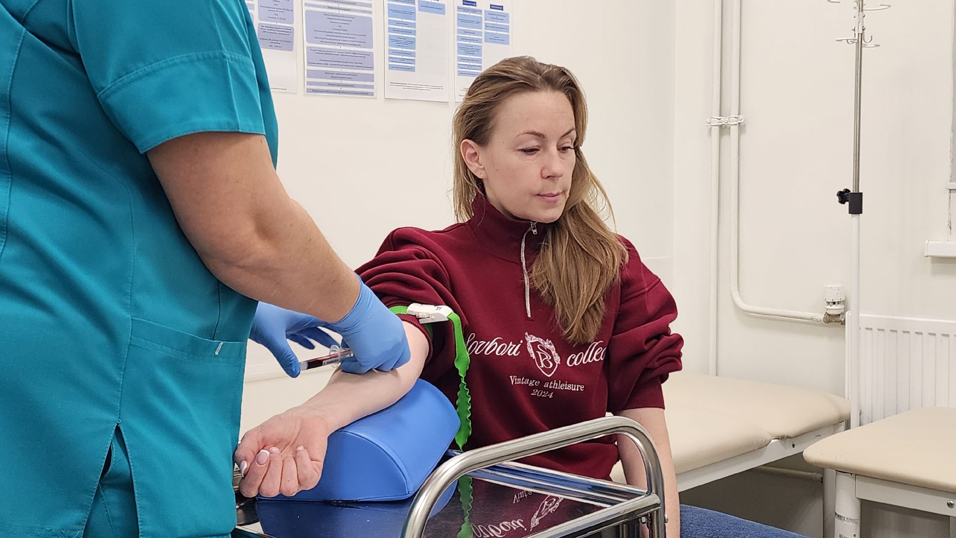 домодедово, подмосковье , медицина, диспансеризация, блок диспансеризации, анемия, анализ, здравоохранение,